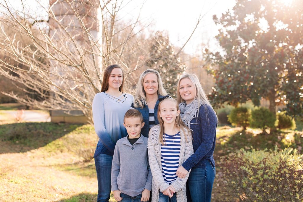 Andrews, North Carolina family photographer captures beautiful fall photos.