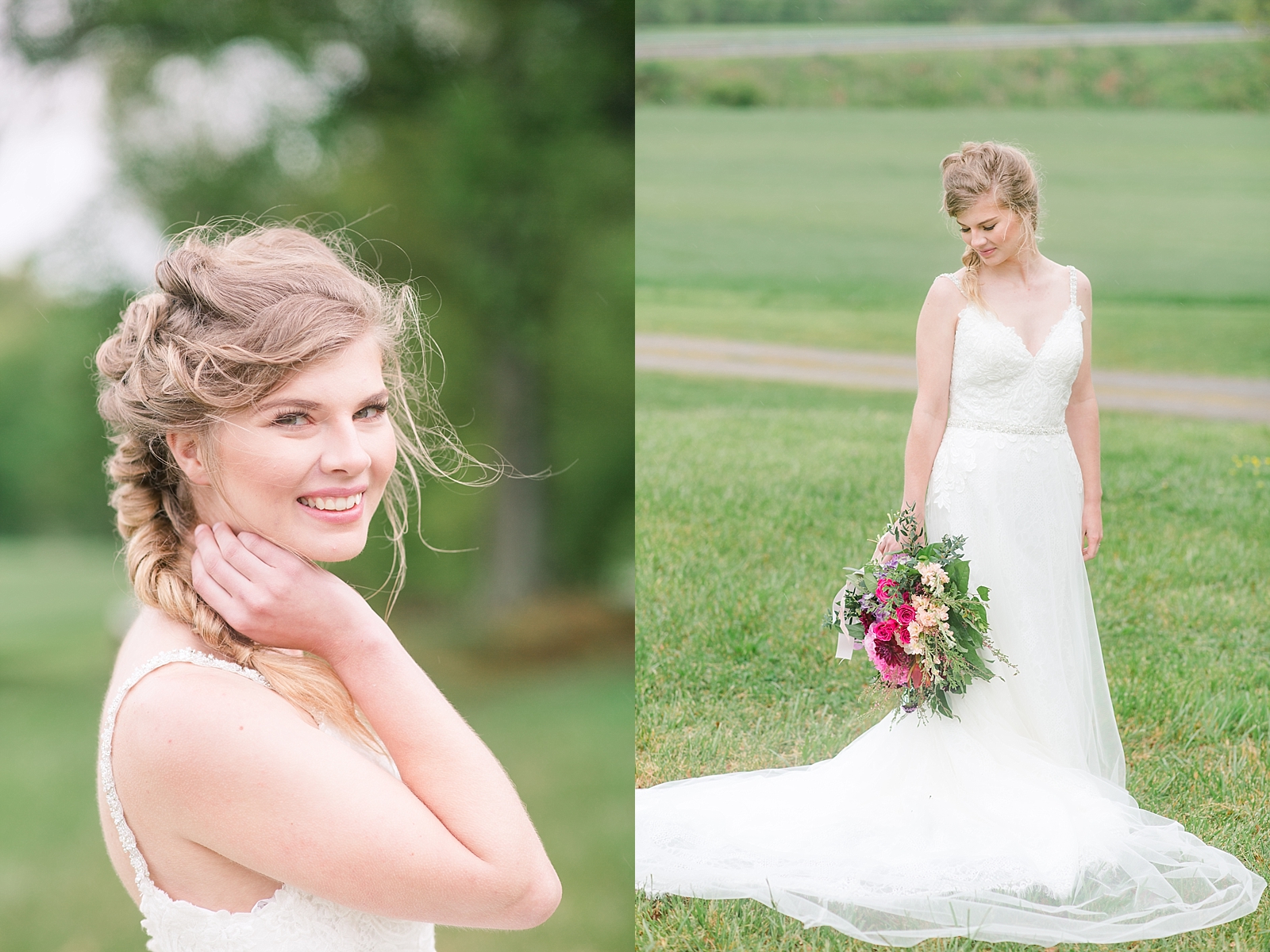 Hiwassee Farm Venue Wedding Bridal Portrait Photos