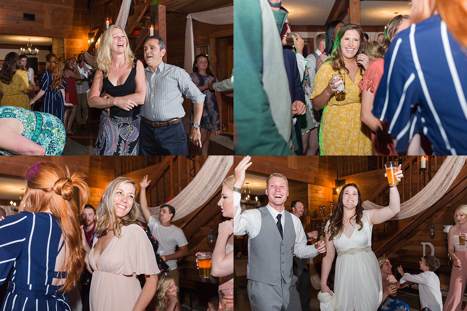 McGuire's Millrace Farm Wedding Reception Dancing Photos