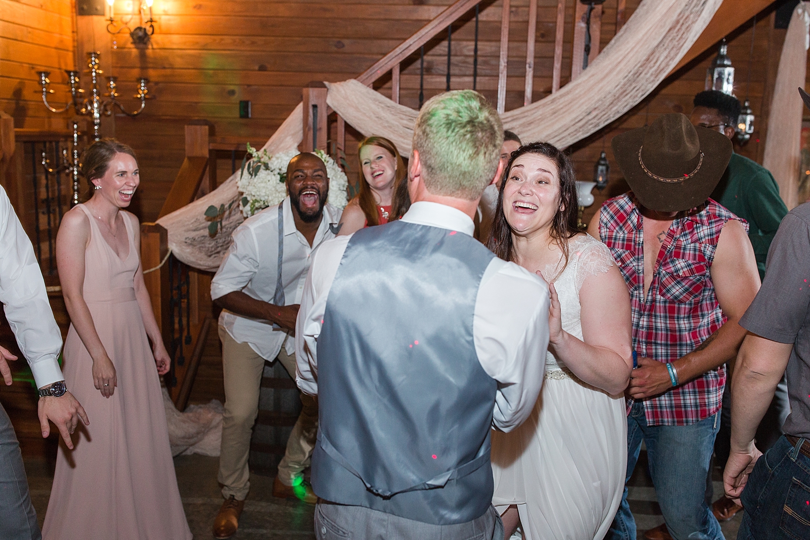 McGuire's Millrace Farm Wedding Bride and Groom Singing Photo