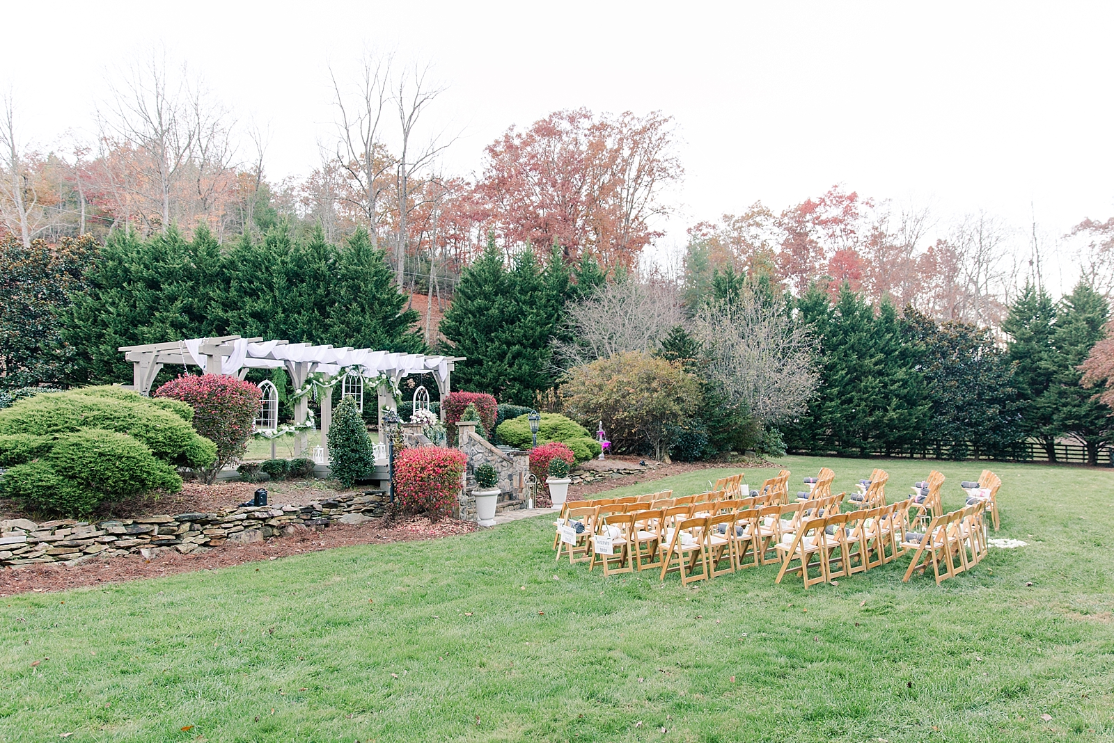 Fall Hawkesdene Wedding | Blakely + Chris - McSween Photography