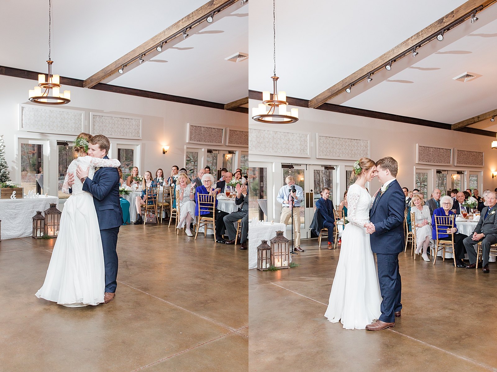 Charlotte Wedding Bride and Grooms First dance Photos