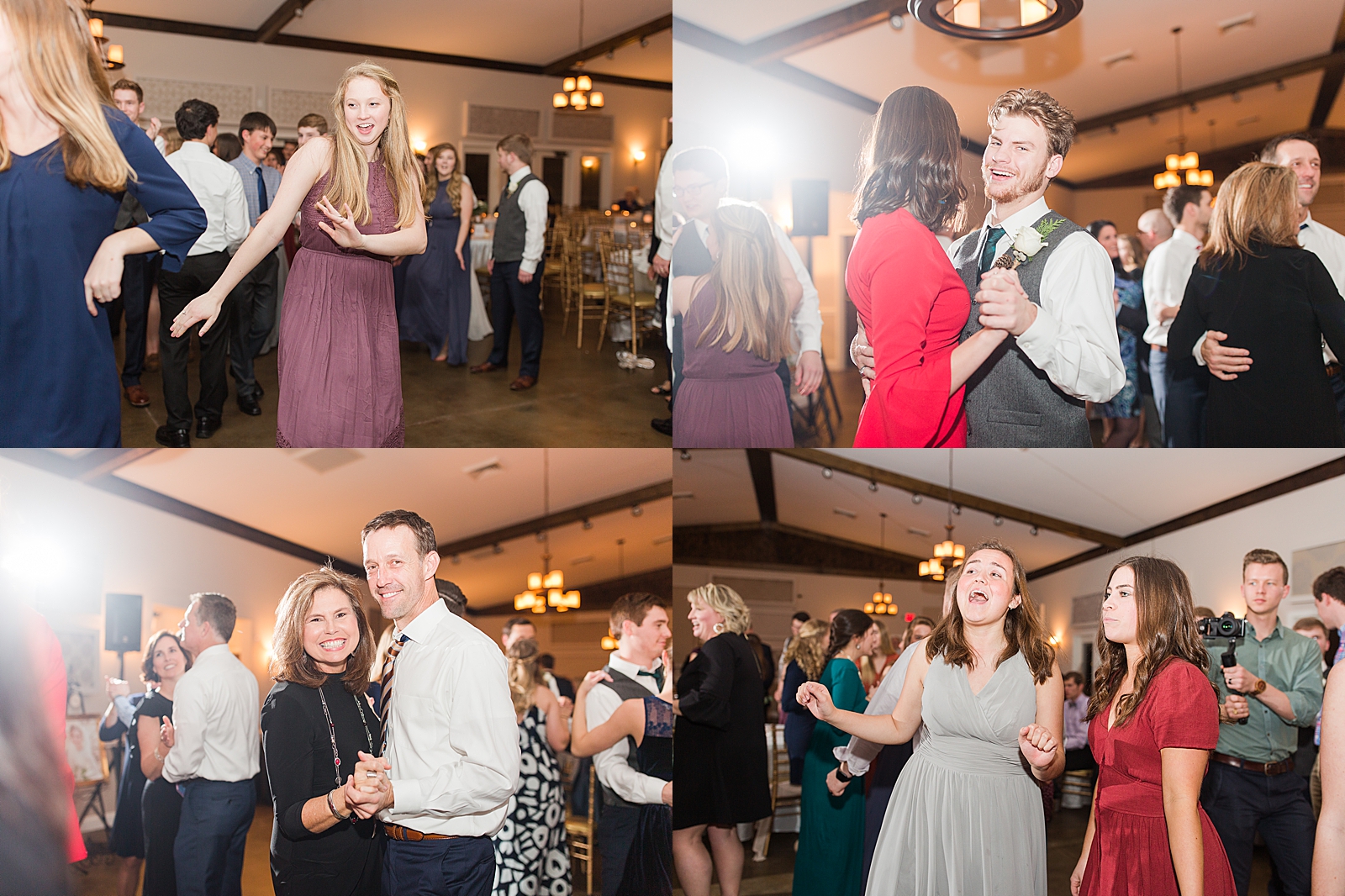 Charlotte Wedding Reception Guests Dancing Photos