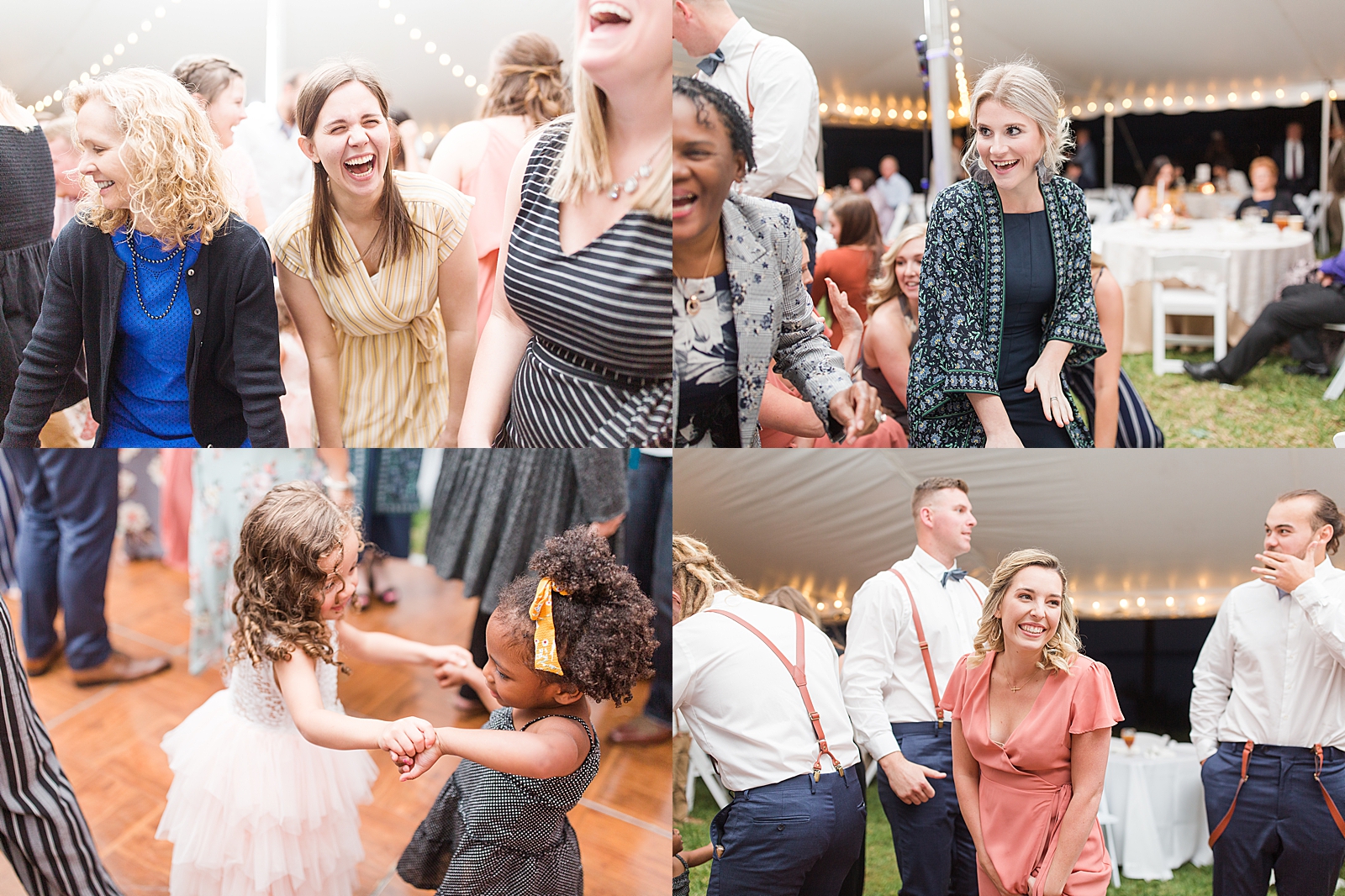 Enchanted Oaks Jacksonville Wedding Reception Guests Dancing Photos