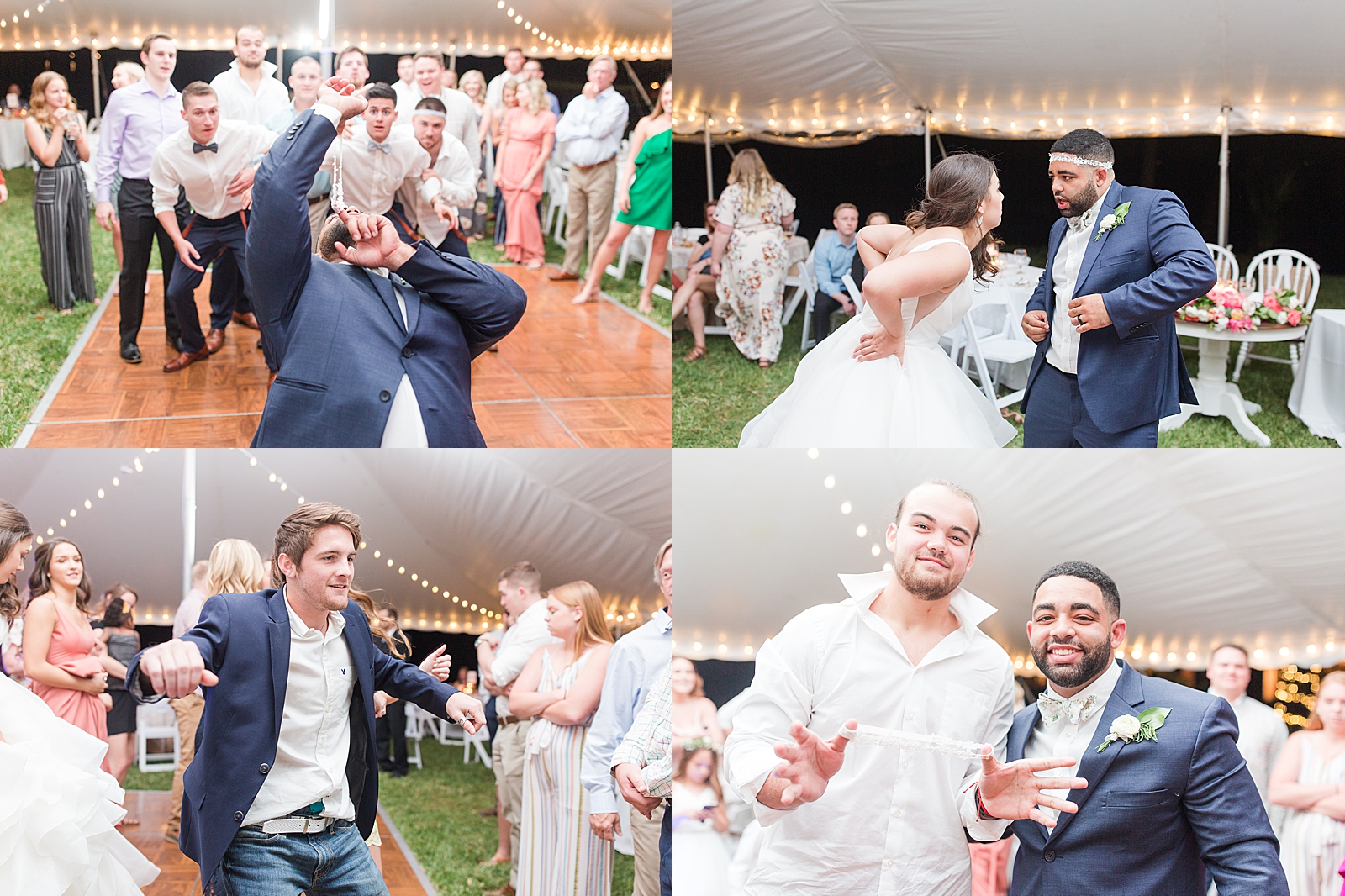 Enchanted Oaks Jacksonville Wedding Reception Guests Dancing Photos