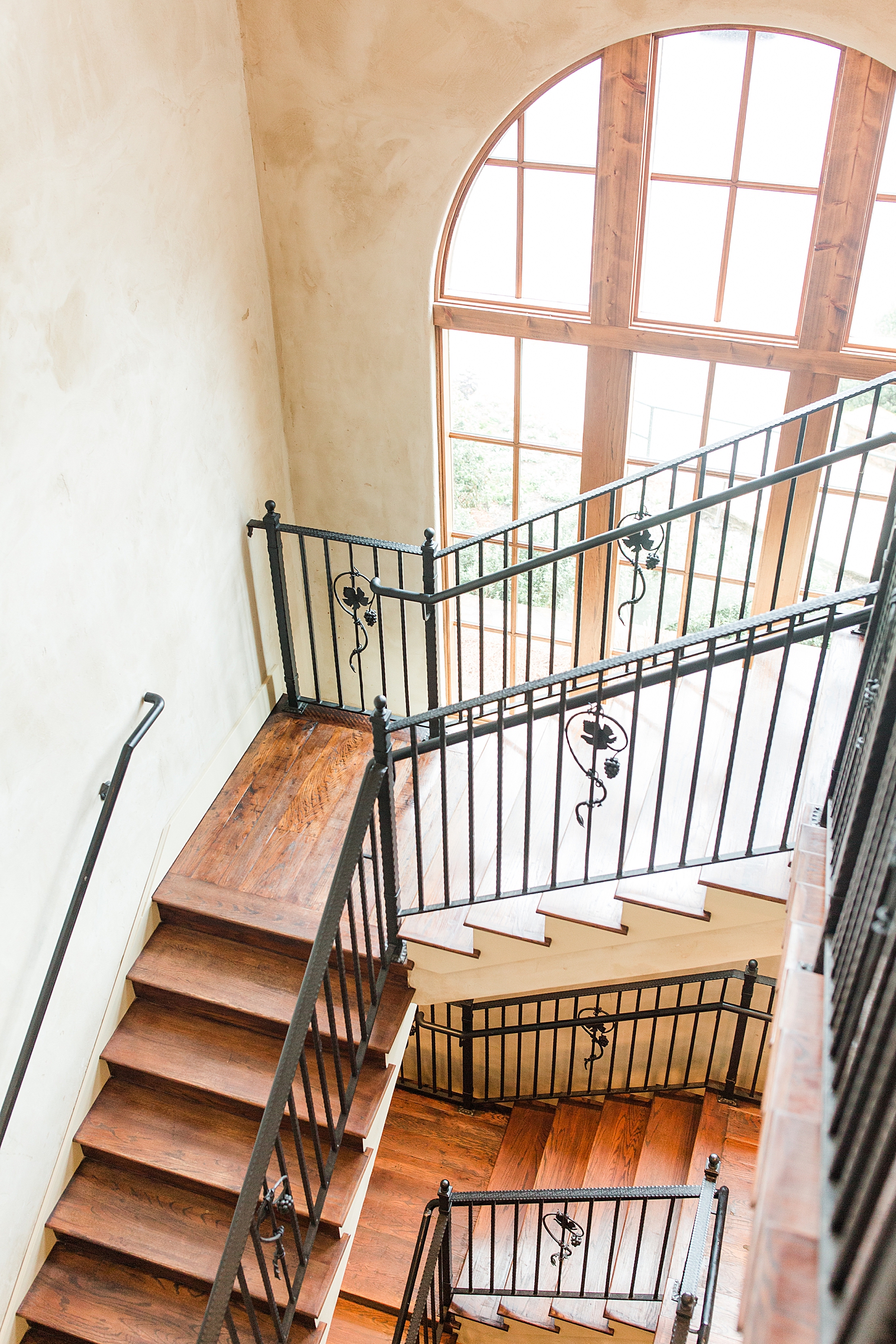 Montaluce Winery Wedding Venue Interior Staircase Photo
