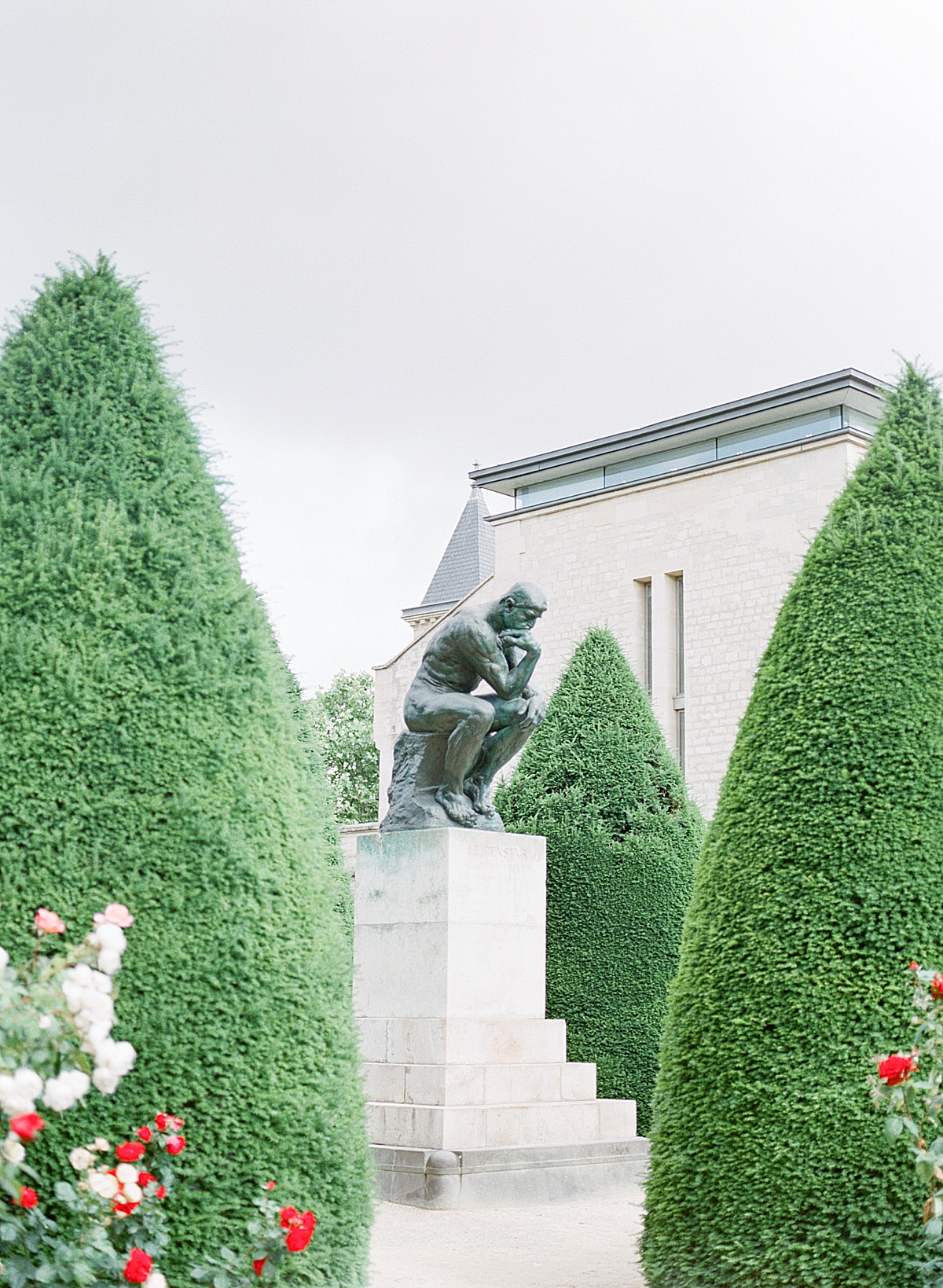 Musée Rodin Wedding The Thinker Statue Photo