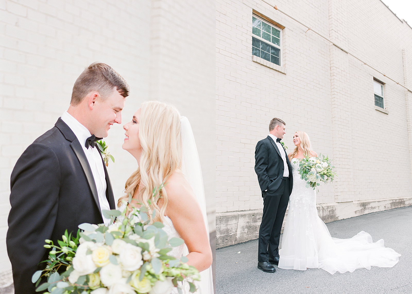Glover Park Brewery Wedding Bride and Groom Snuggling Photos