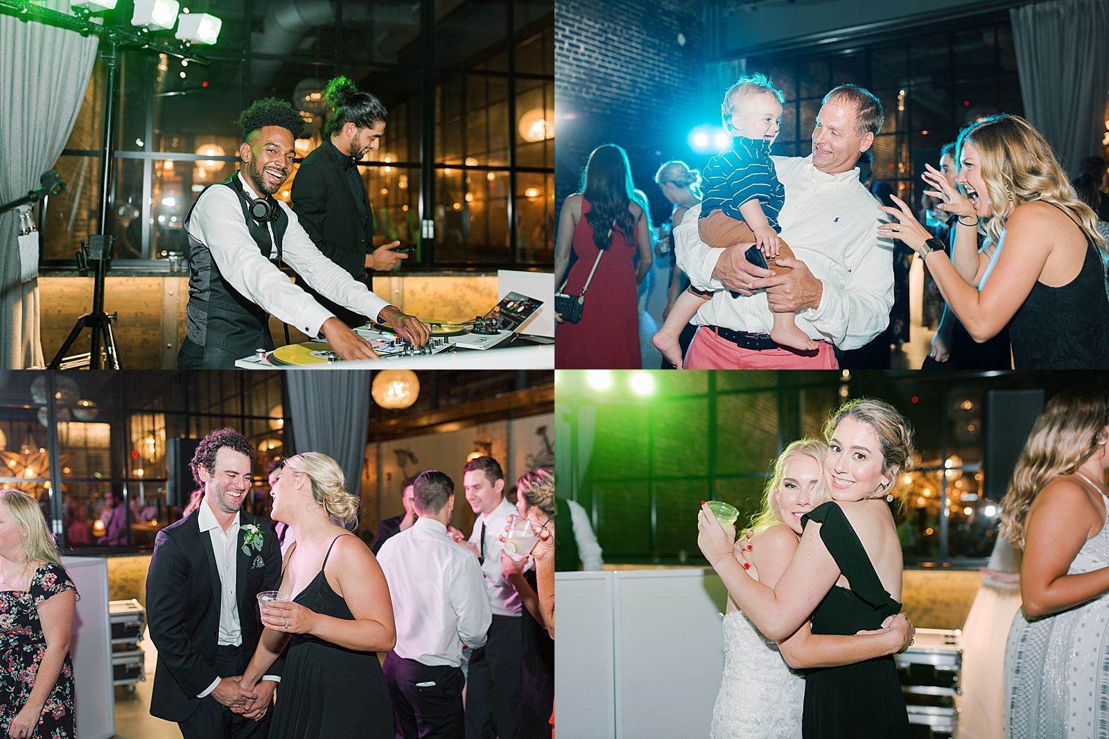 Glover Park Brewery Wedding Reception Guests Dancing and Partying Photos