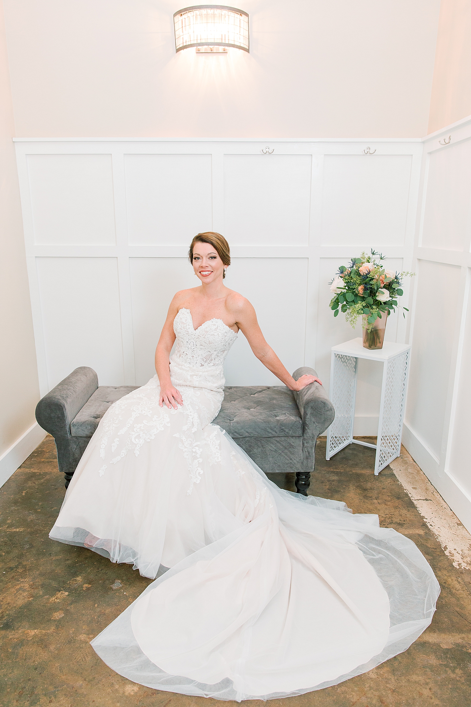 The Hackney Warehouse Bride in Bridal Suite Photo