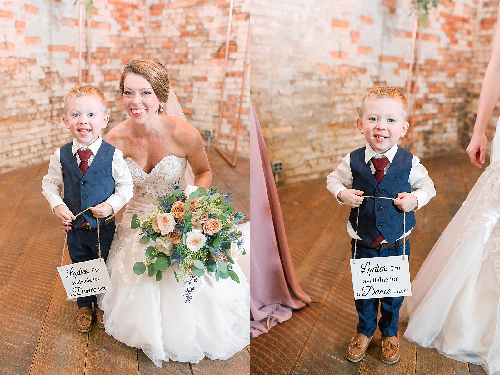 The Hackney Warehouse Bride with Ring Bearer Photos