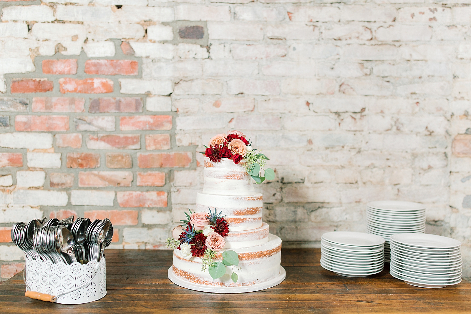 The Hackney Warehouse Wedding Cake Photo