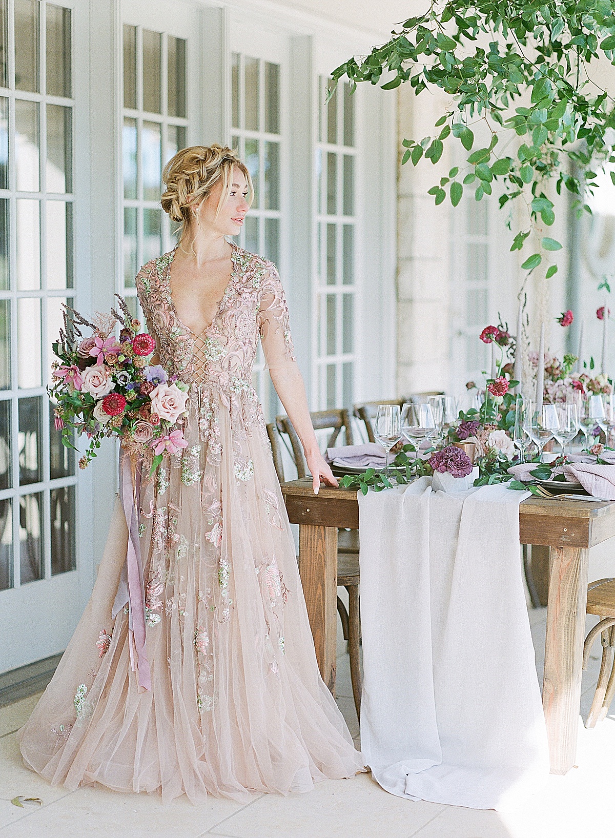 Lavender Wedding Dress Inspiration Texas Weddings