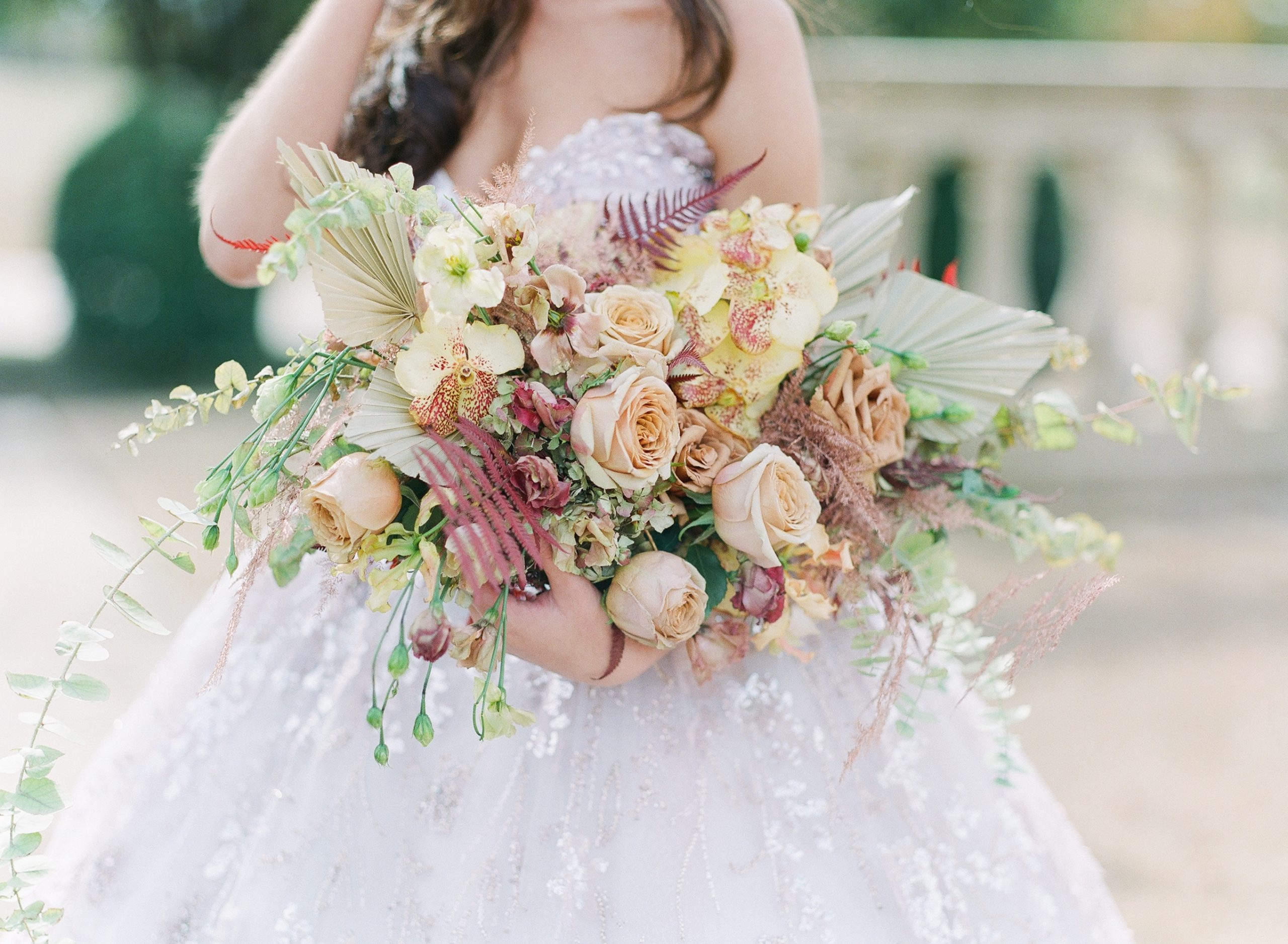 Detail of Bridal Bouquet Photo