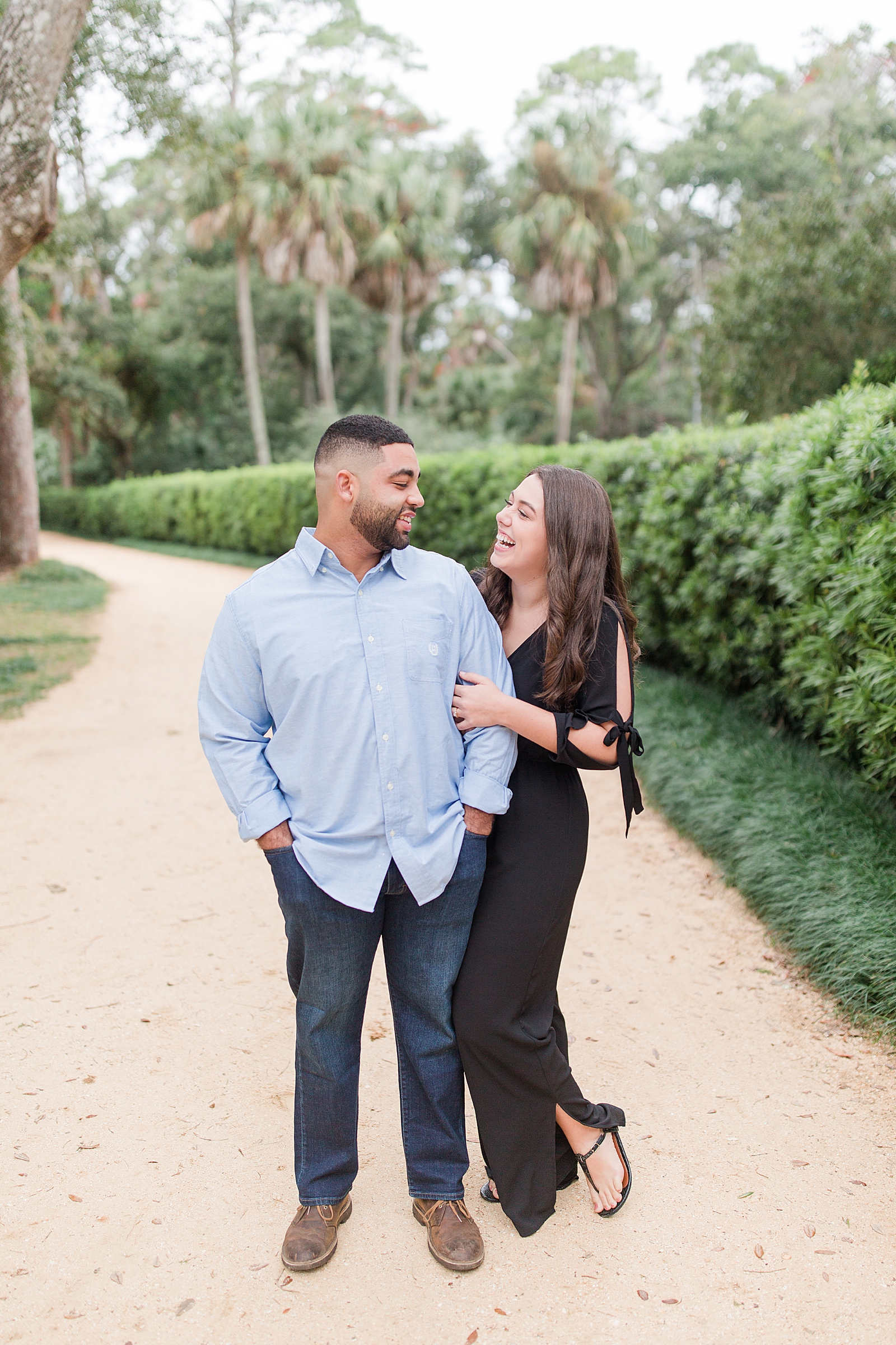 How To Have The Best Engagement Photos Couple Smiling and Hugging Photo 
