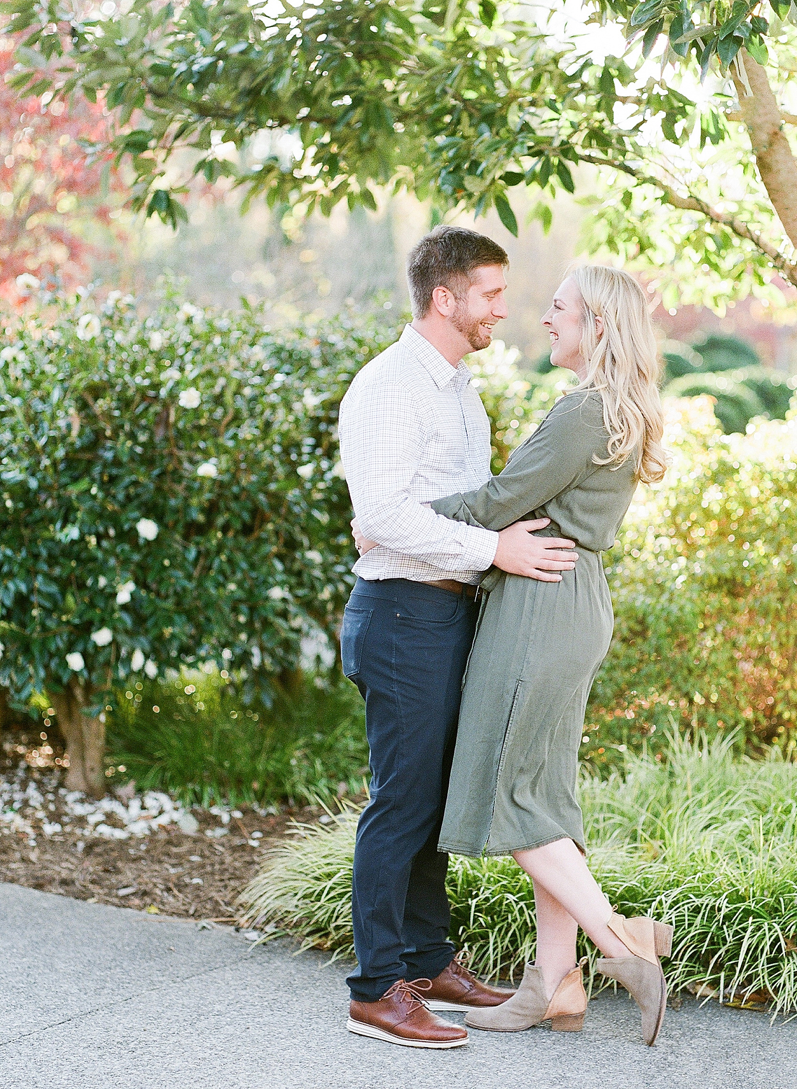 How To Have The Best Asheville Arboretum Engagement Photos