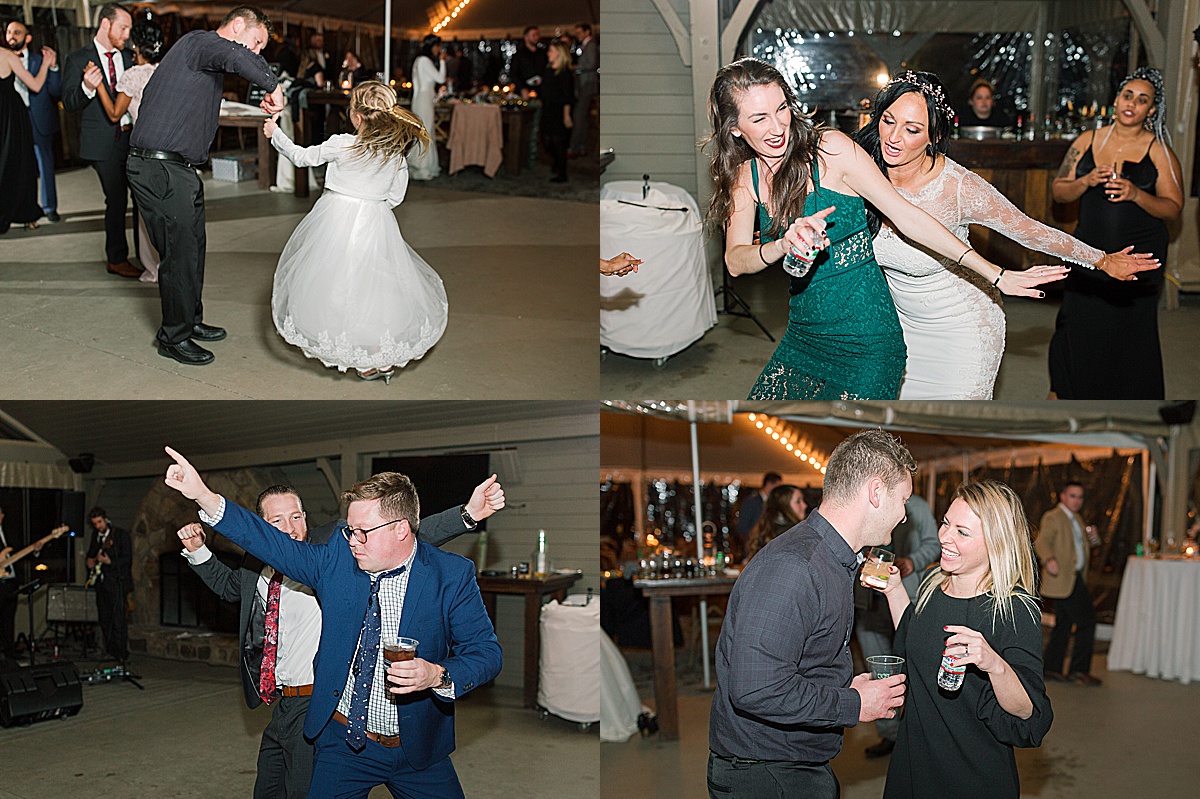 Wedding Reception Party Guests Dancing Photos 