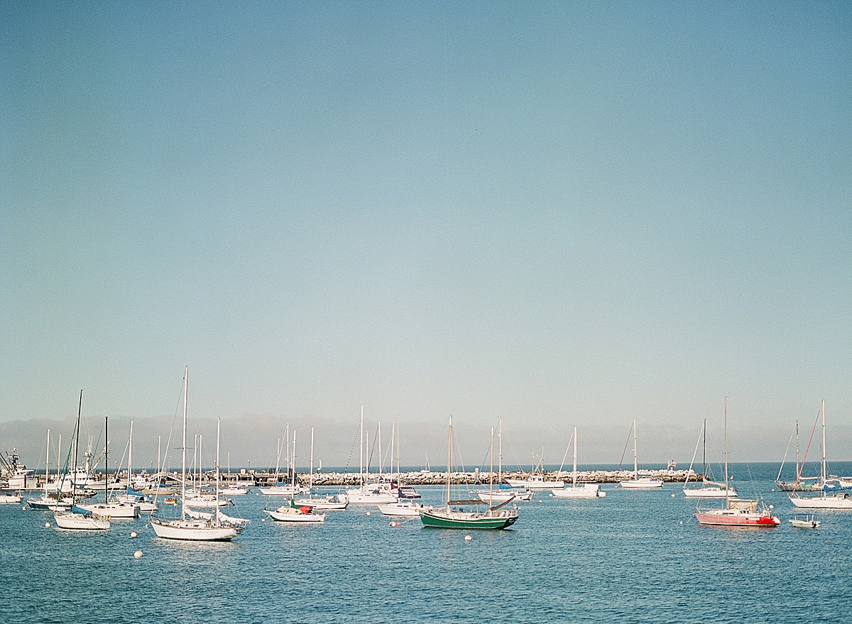 Highway 1 California Boats In Monterey Bay Photo 