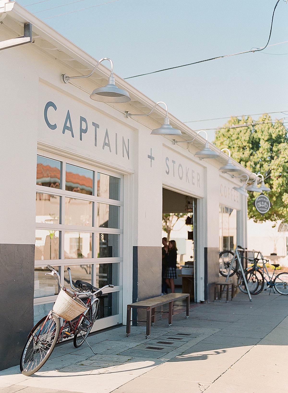 Highway 1 California Captain and Stoker Coffee Shop In Monterey Photo