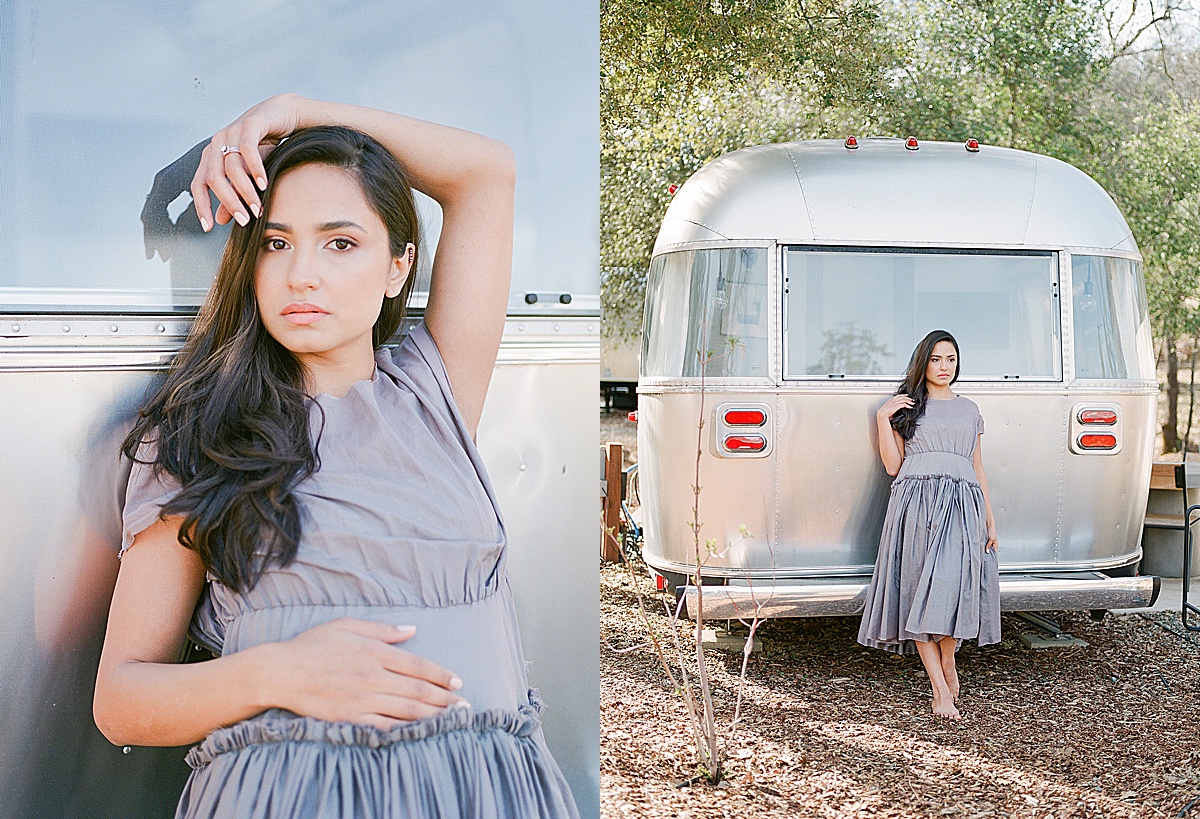 Autocamp Yosemite Avonlea Leaning On Airstream Photos 