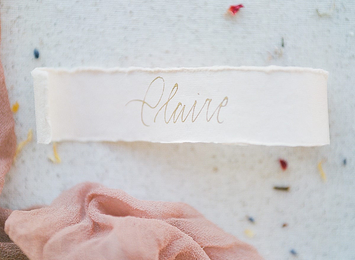 Claire Name Tag 