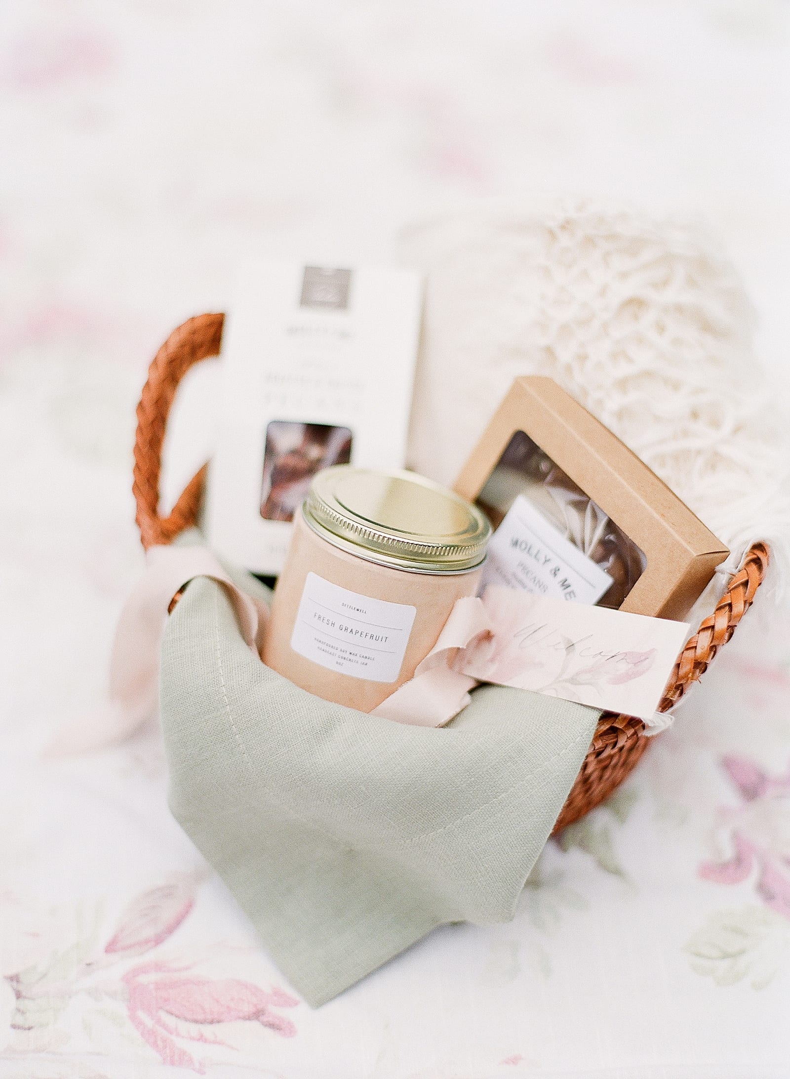Wedding Welcome Basket for Guests Photo