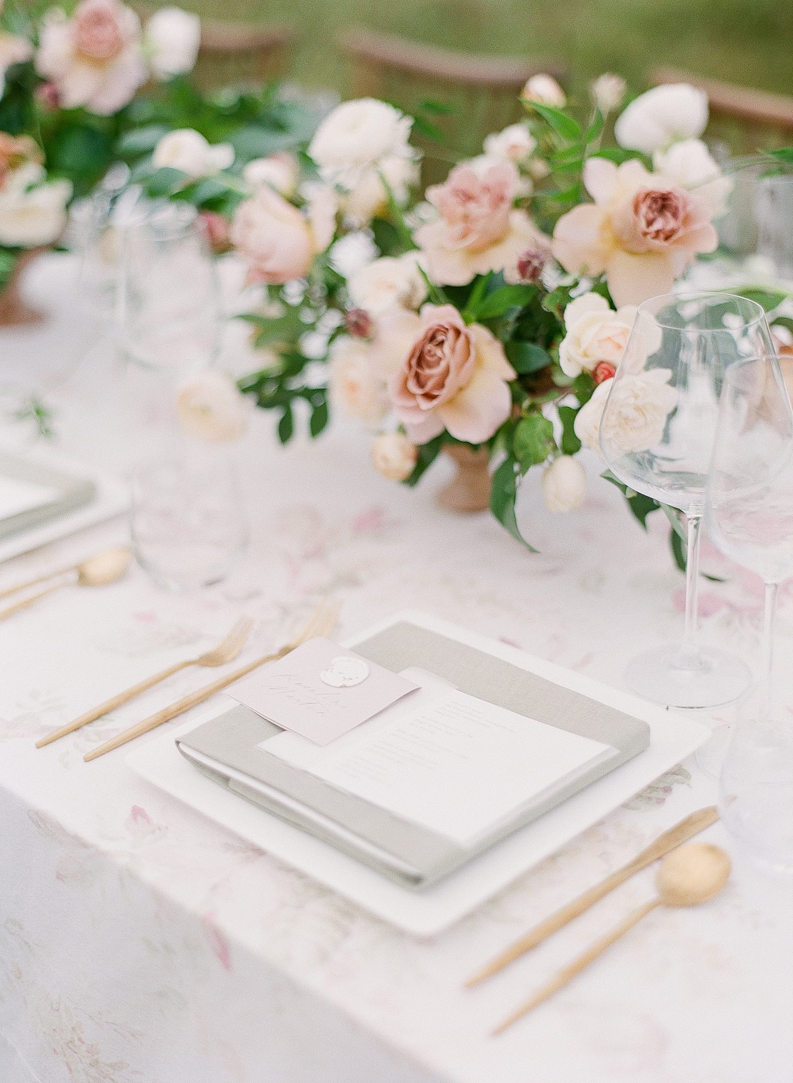 Wedding Reception Table Details Photo