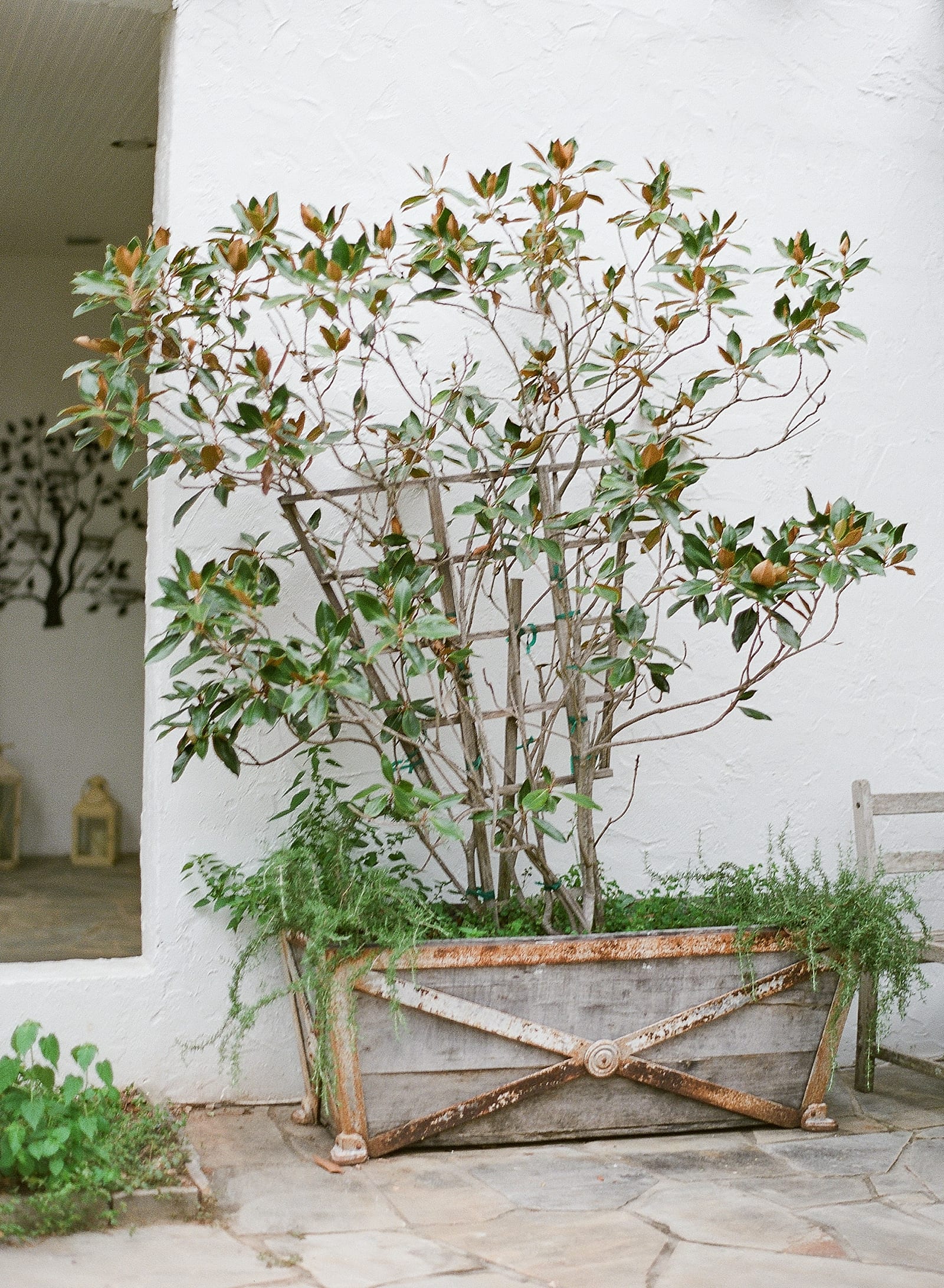 Inn at Serenbe GA Planter Photo