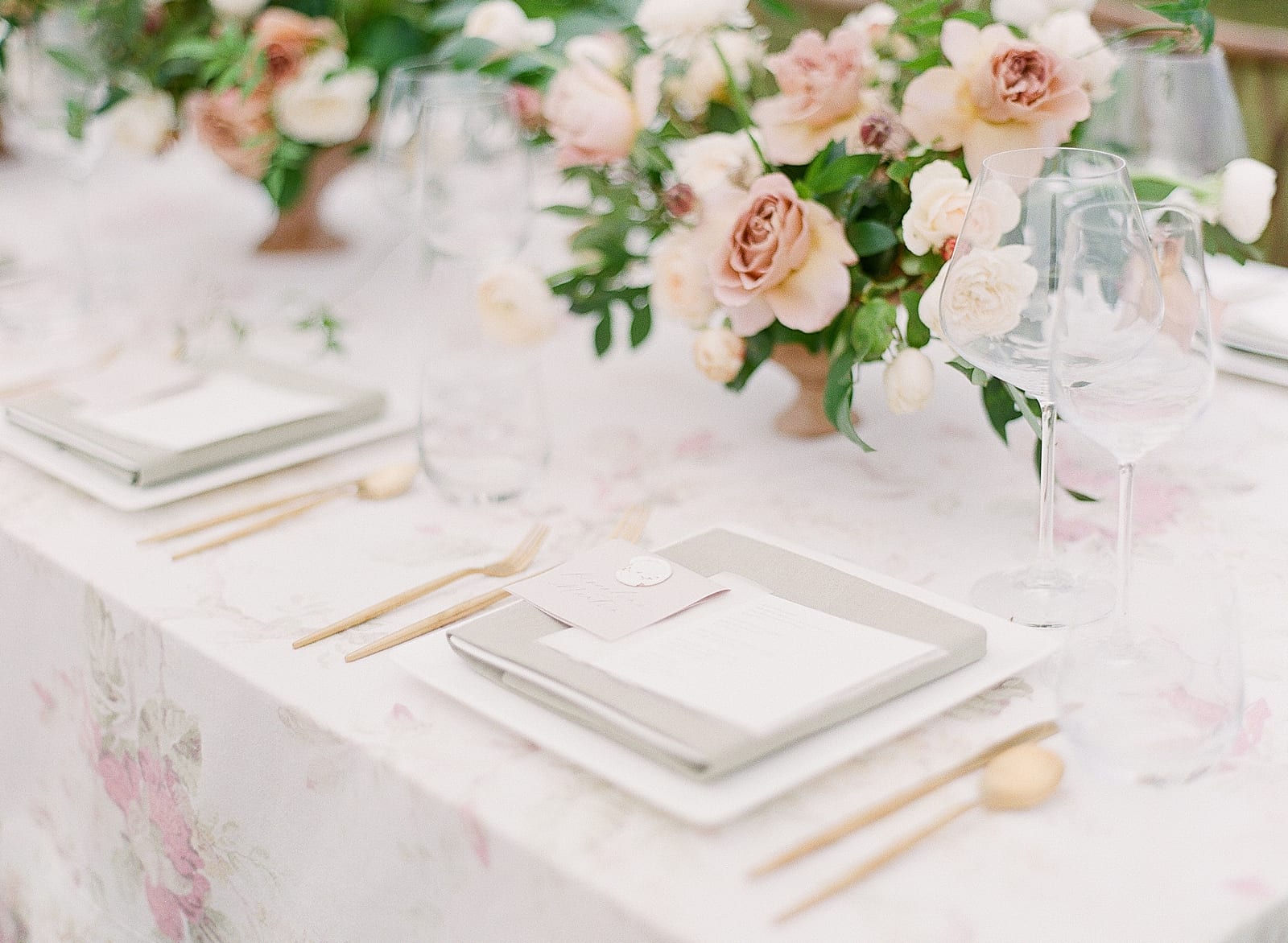 Wedding Reception Table Details Photo