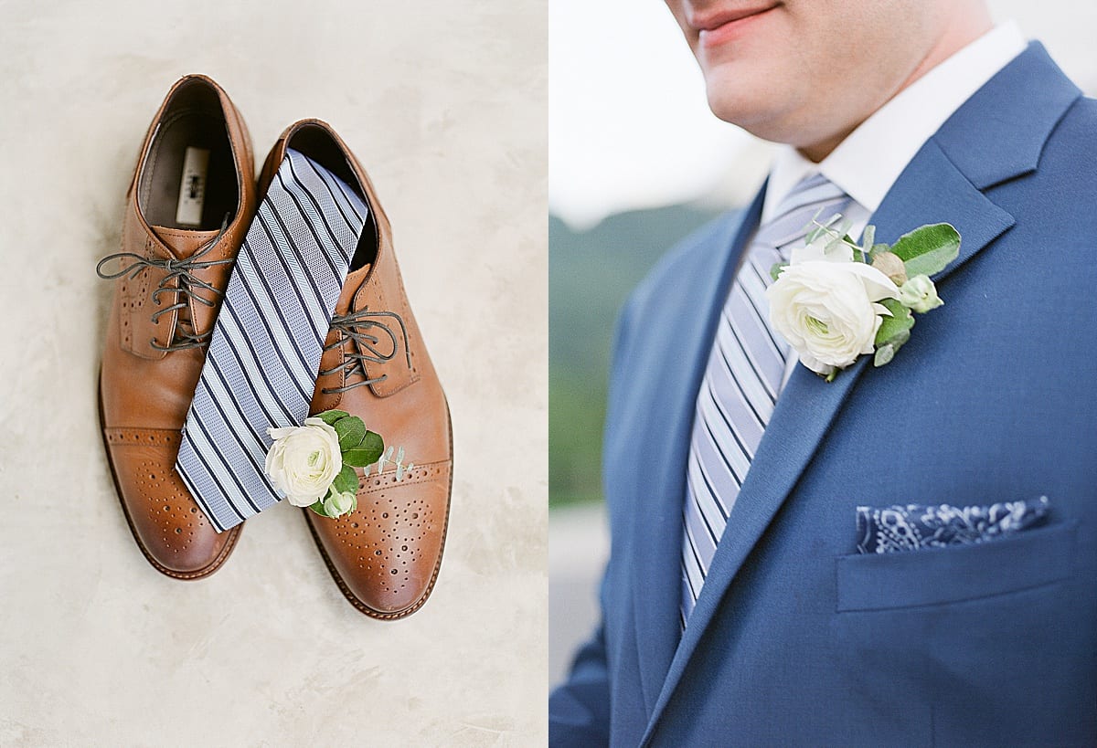 Grooms Details and Grooms Boutonniere Photos