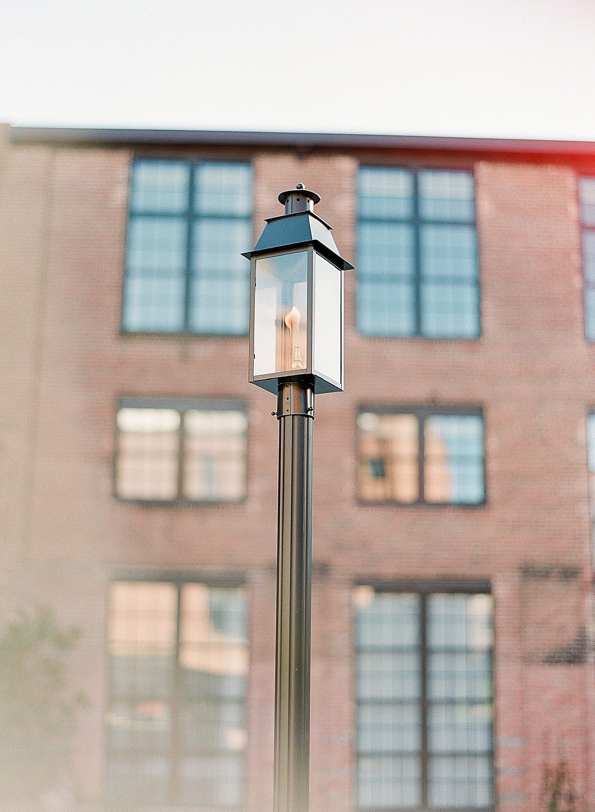Lamppost at Downtown Asheville Hotel The Foundry Photo