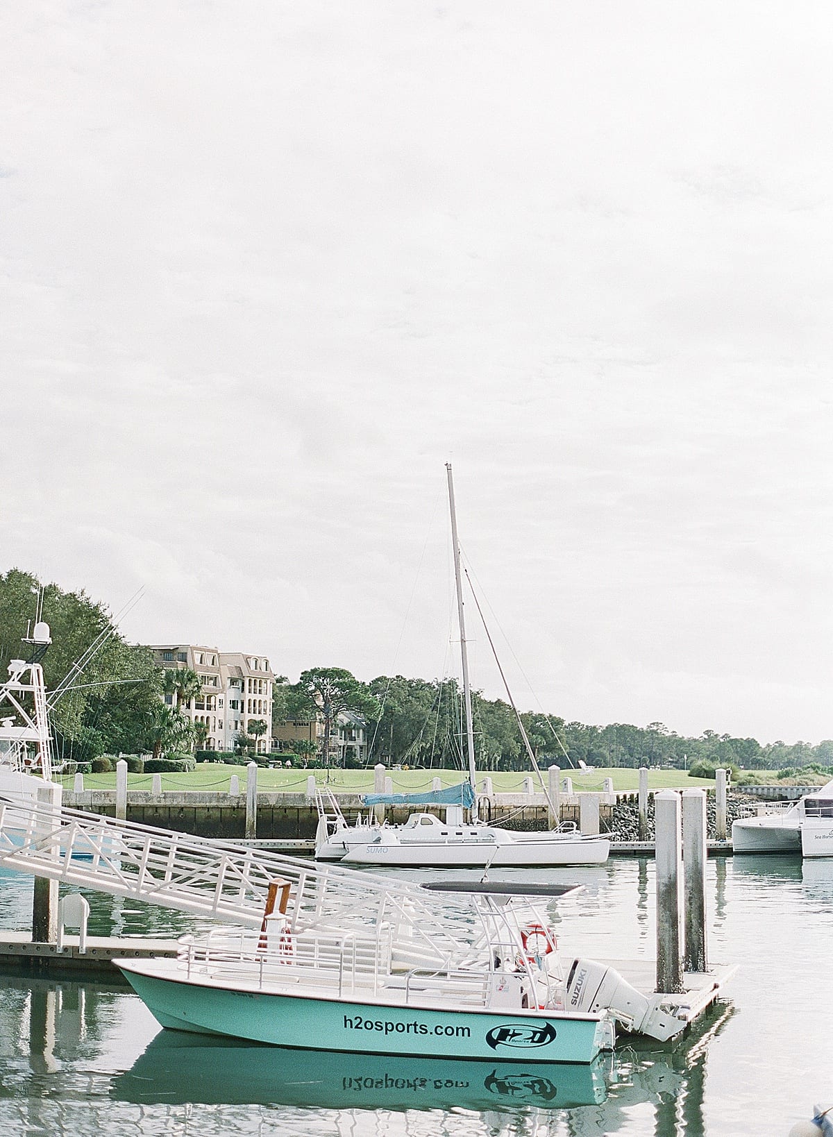 Hilton Head South Carolina Boat Dock Photo