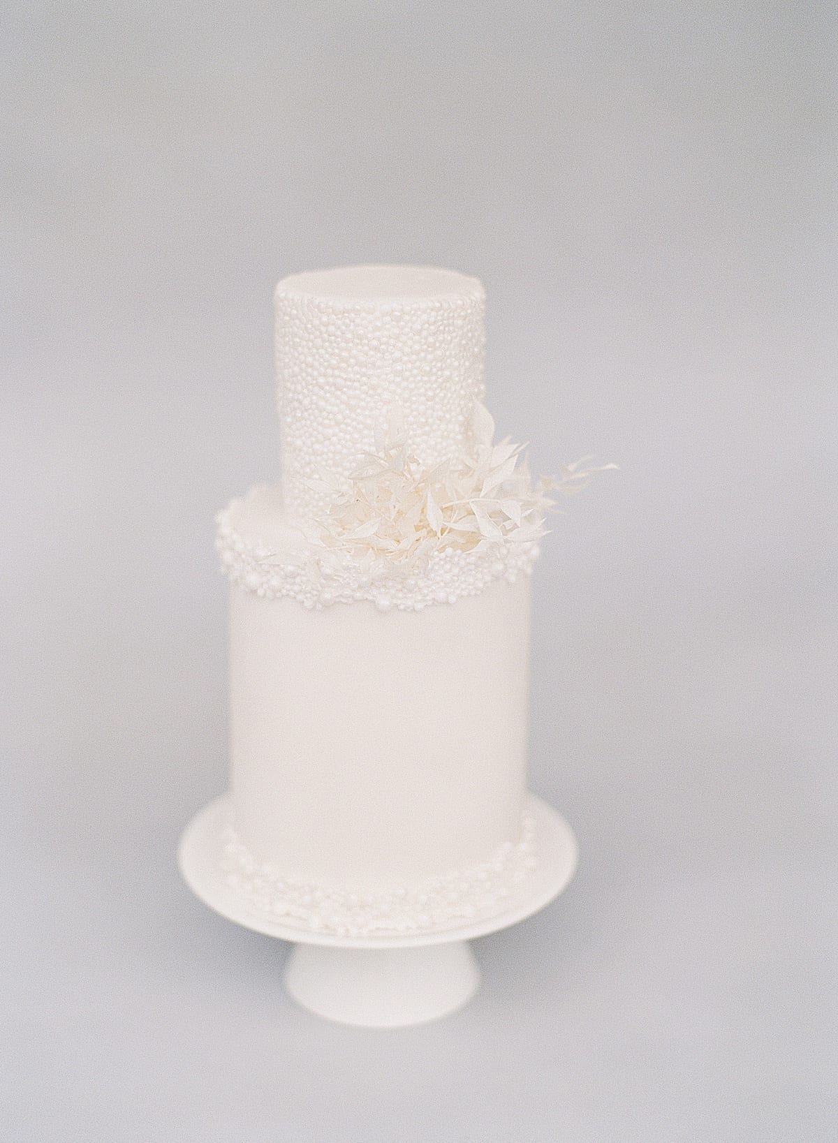 Wedding Cake Ideas Small White Pearl Cake Photo