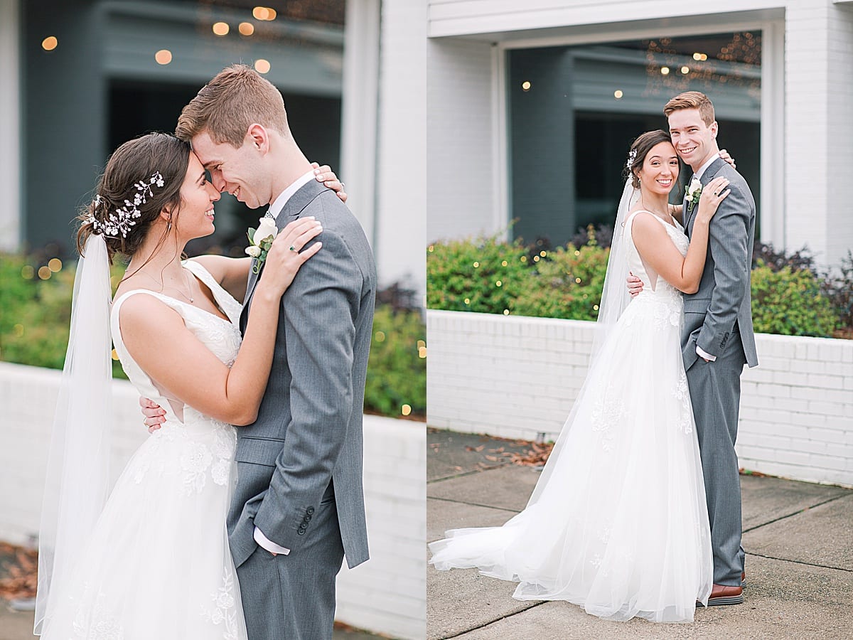 Charlotte Wedding Photographer Bride and Groom Snuggling Photos