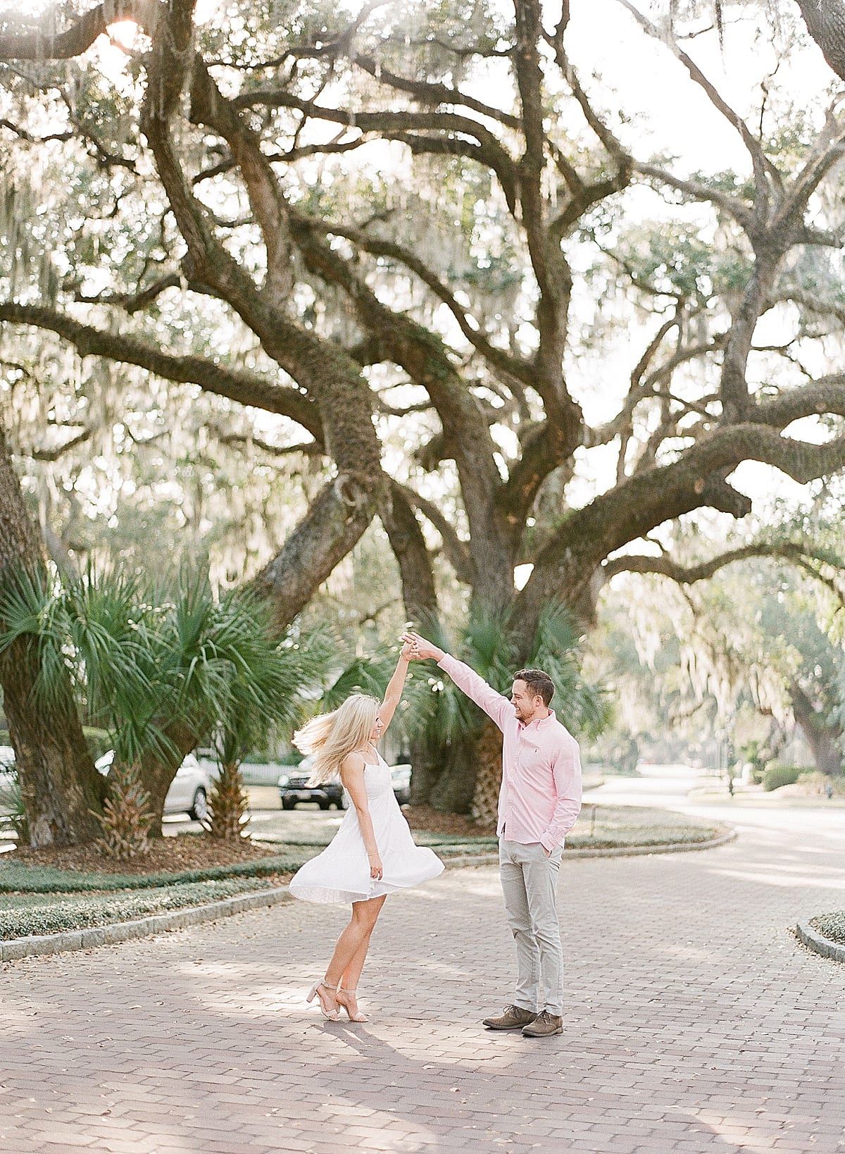 Montage Palmetto Bluff Couple Spinning Photo