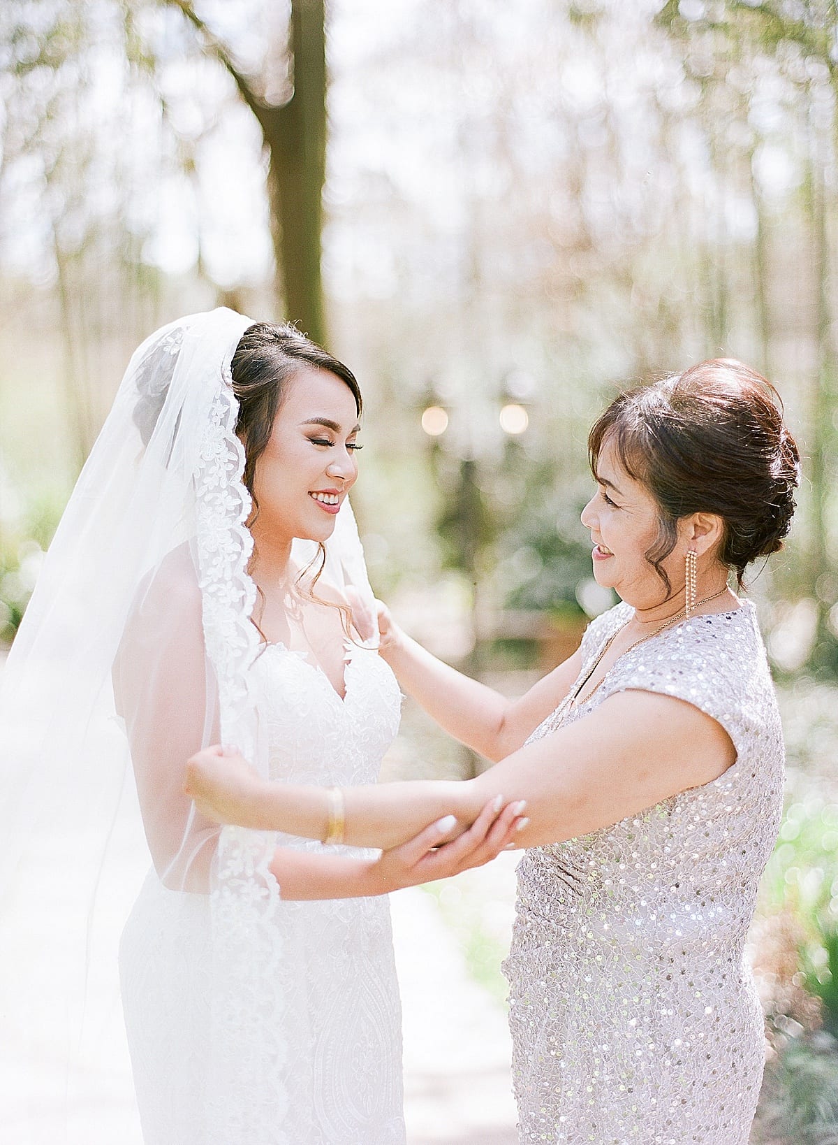 Cator Woolford Gardens Bride with Her Mom Photo