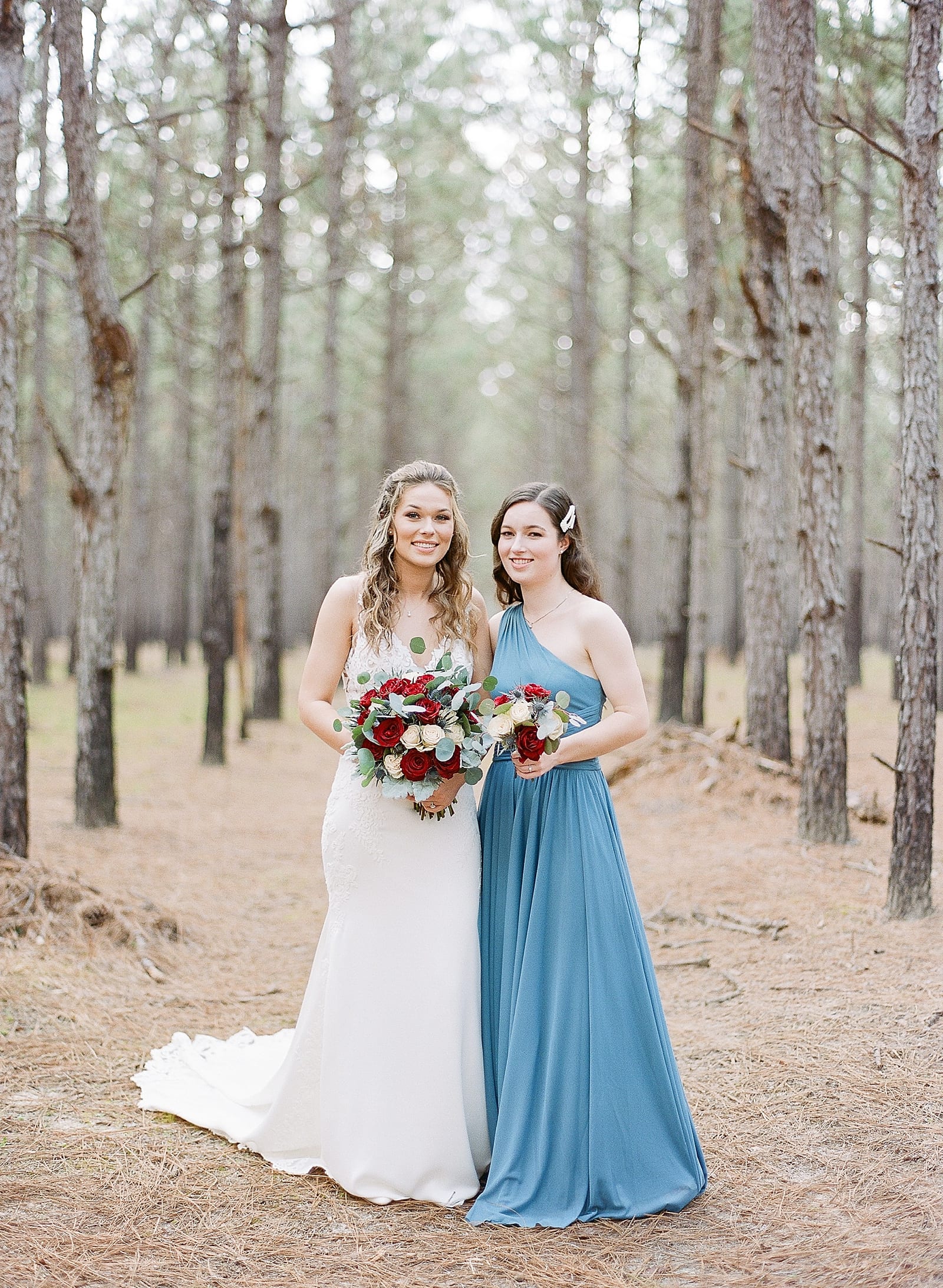 Bride with Maid of Honor Photo