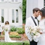 Greensboro NC Wedding Venues Bride and Groom Holding Hands and Snuggling Photos