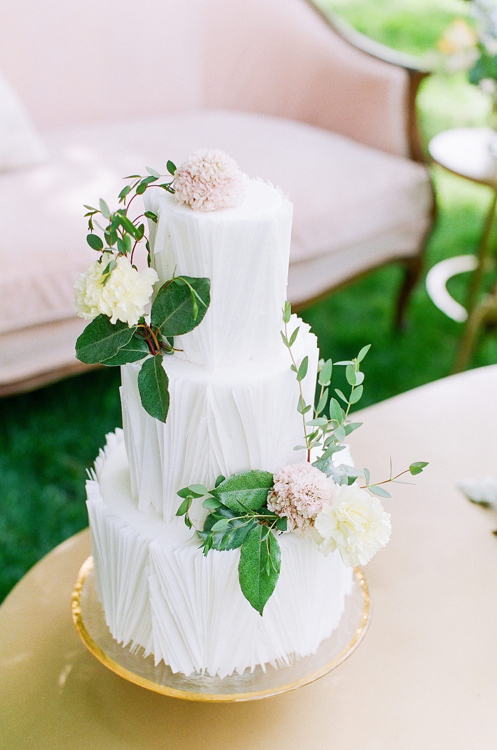 McAlister Leftwich House Wedding Cake Photo