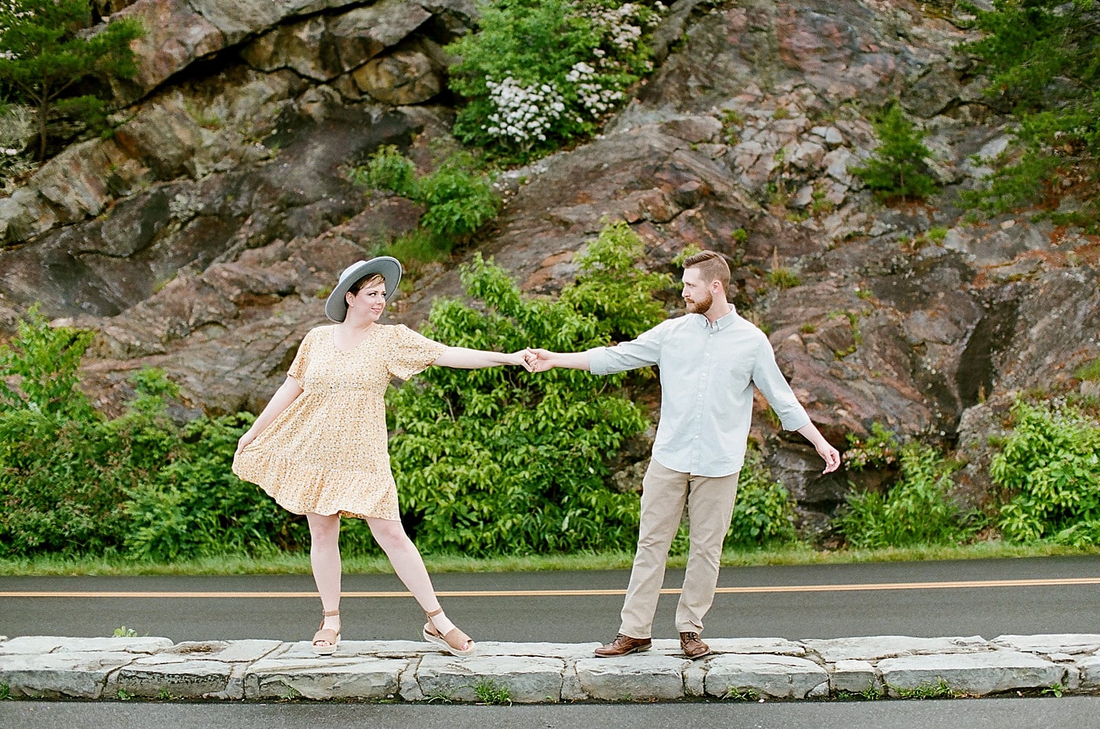 Blue Ridge Parkway North Carolina Couple Dancing Photo