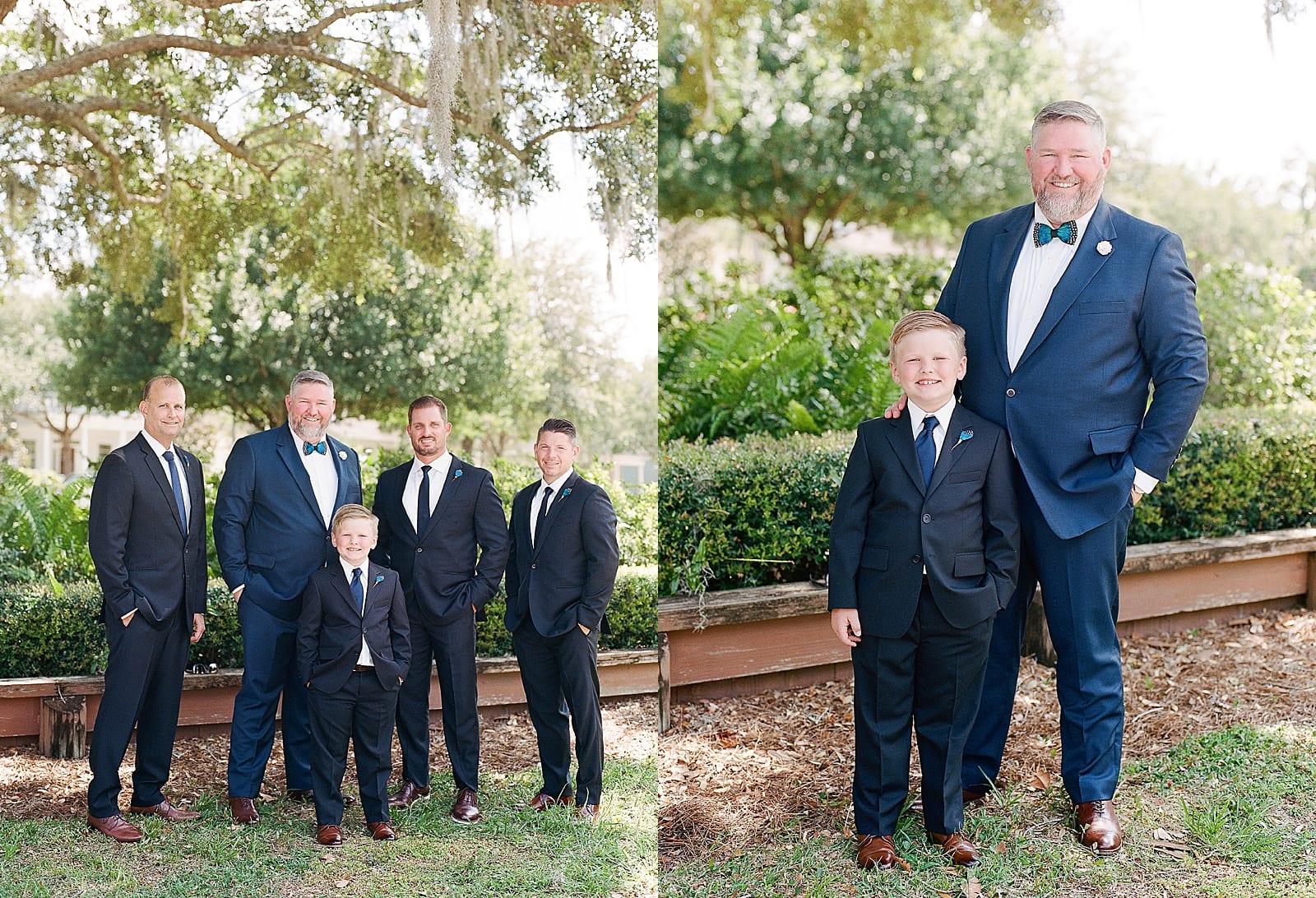 Orlando Wedding Photographer Groom with Groomsmen Photos
