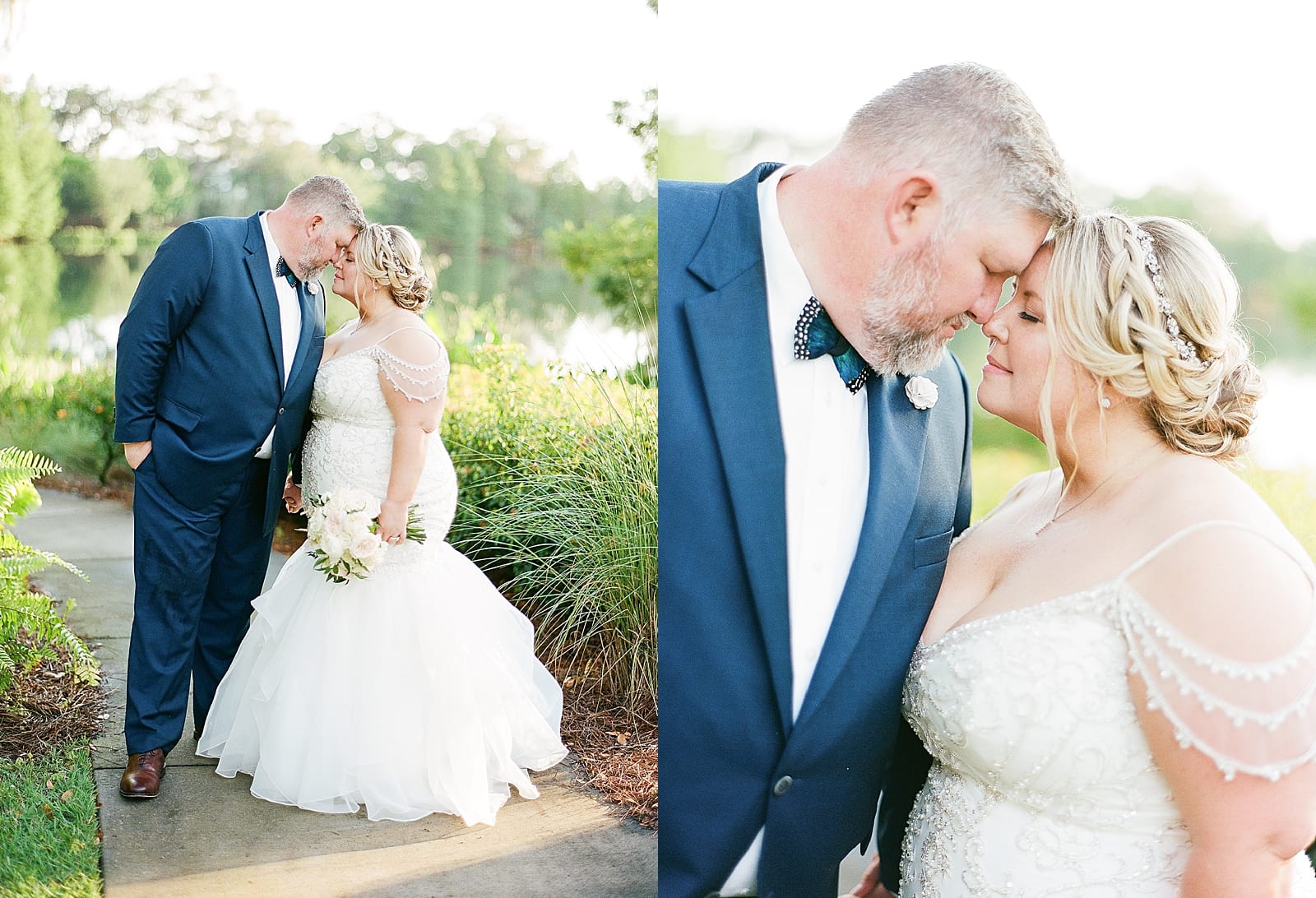 Orlando Wedding Photographer Bride and Groom Snuggling Photos