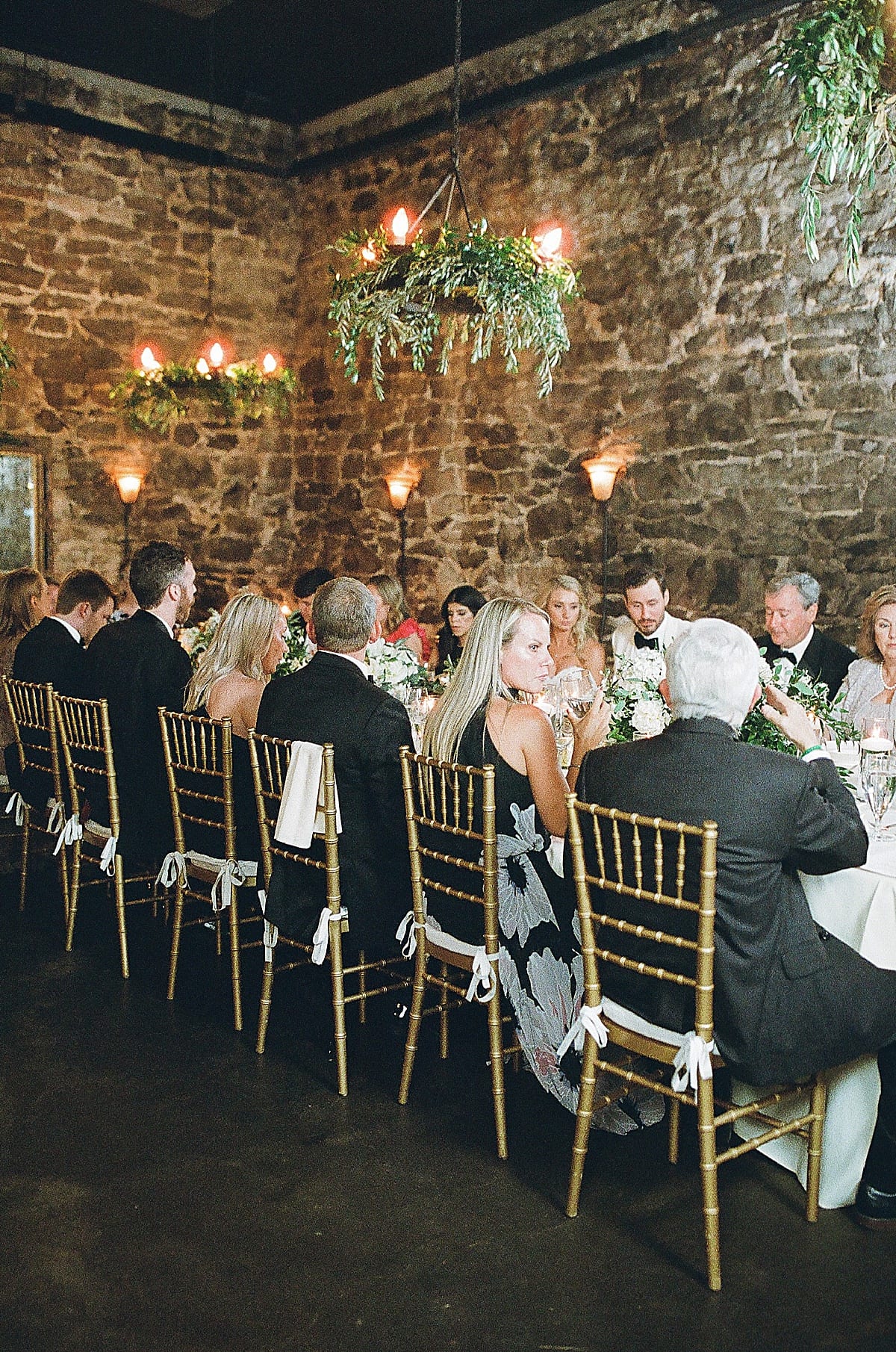 Biltmore Wedding Champagne Cellar Reception Photo