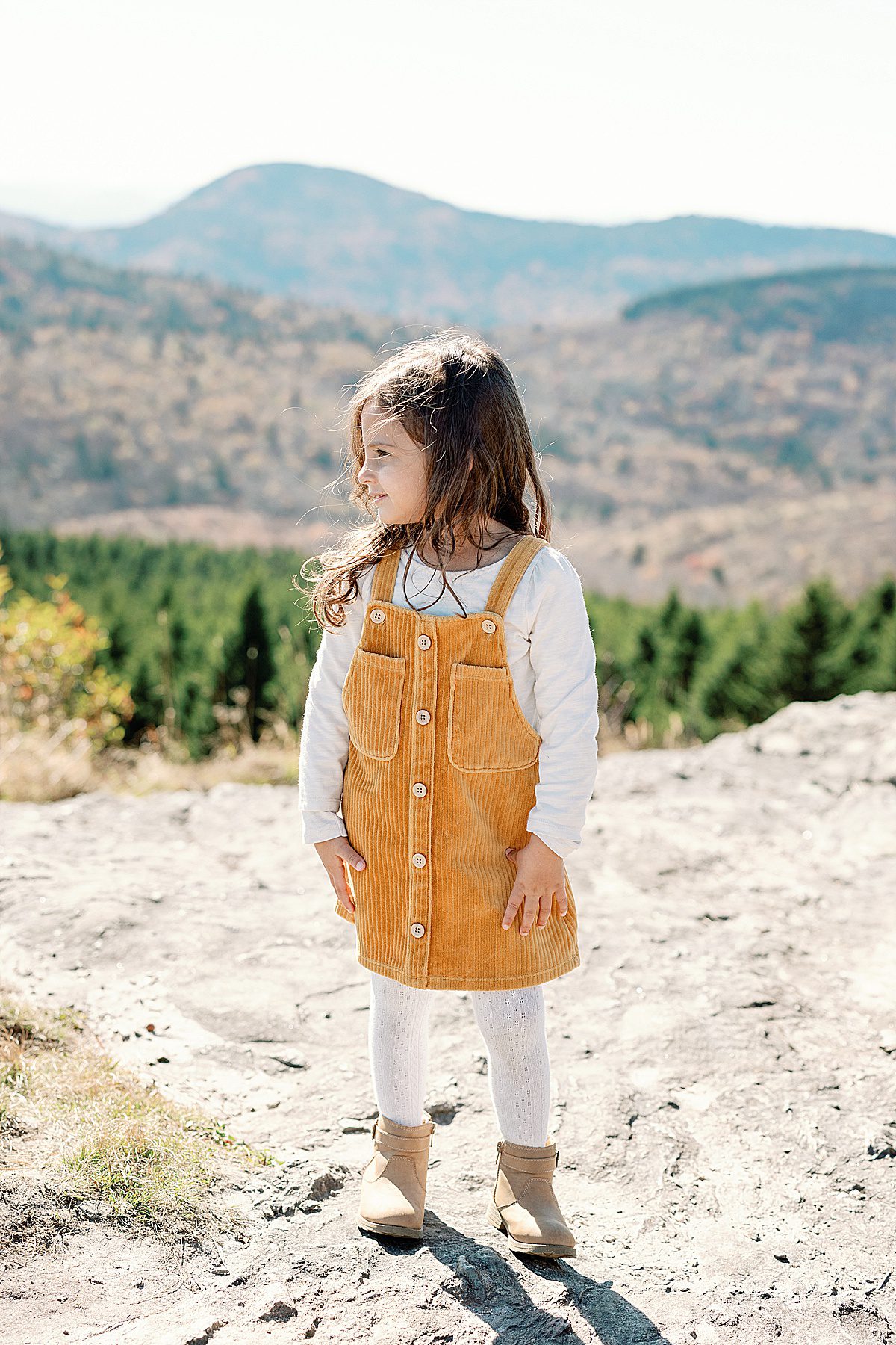 Cutest Little Girl in the Mountains Photo