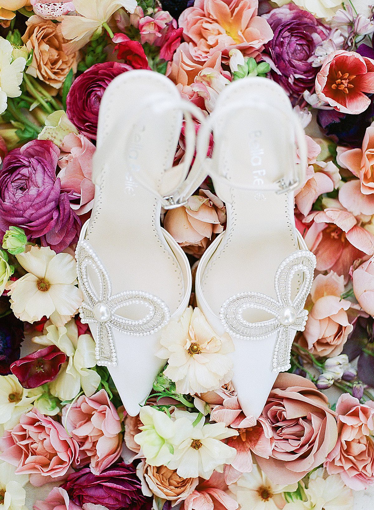 Bella Belle Shoes with Flowers Photo