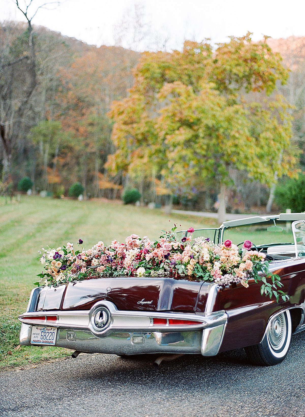 1966 Imperial Crown Convertible With Flowers Photo