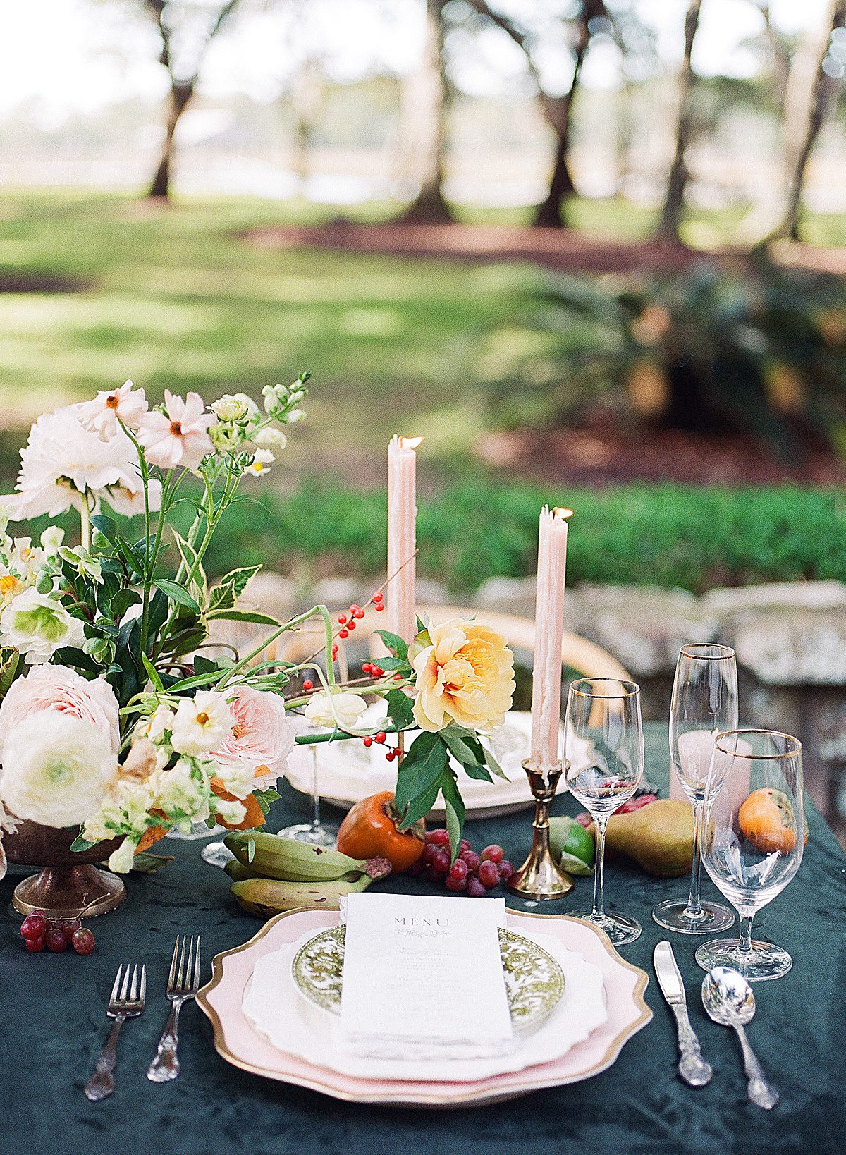Wedding Venue In Charleston Reception Table Photo