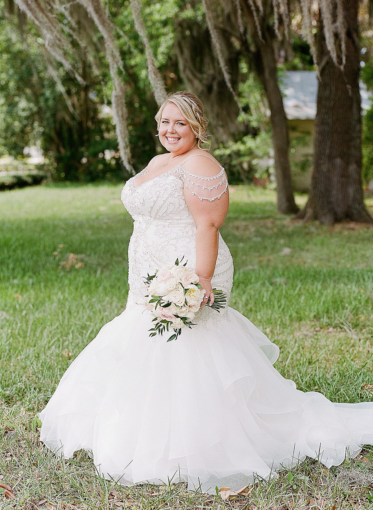 Gorgeous Bride Wedding Dress Styles in Maggie Sottero Designs Gown Photo