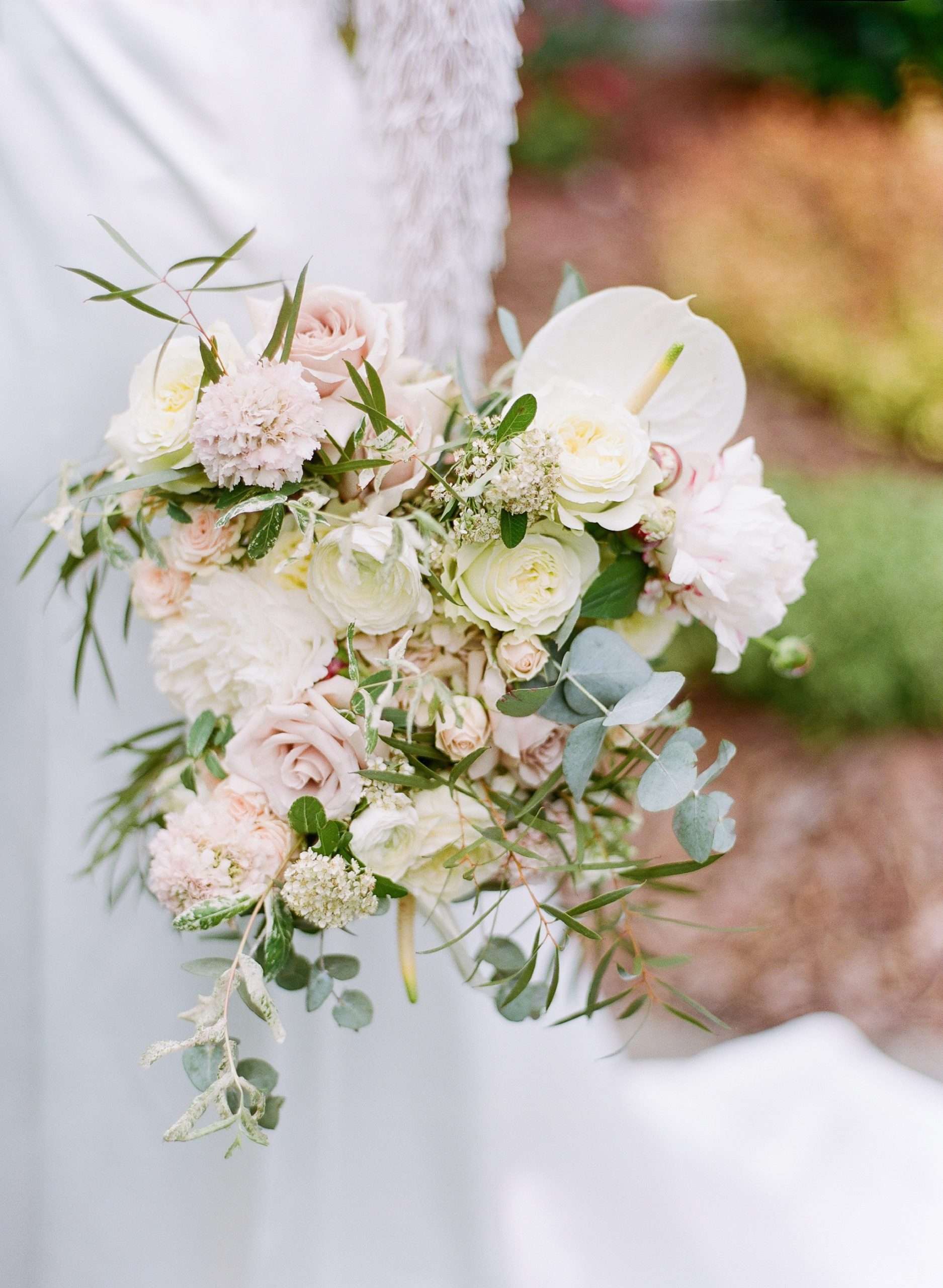 Bridal Bouquet Inspiration with pink and white blooms photo