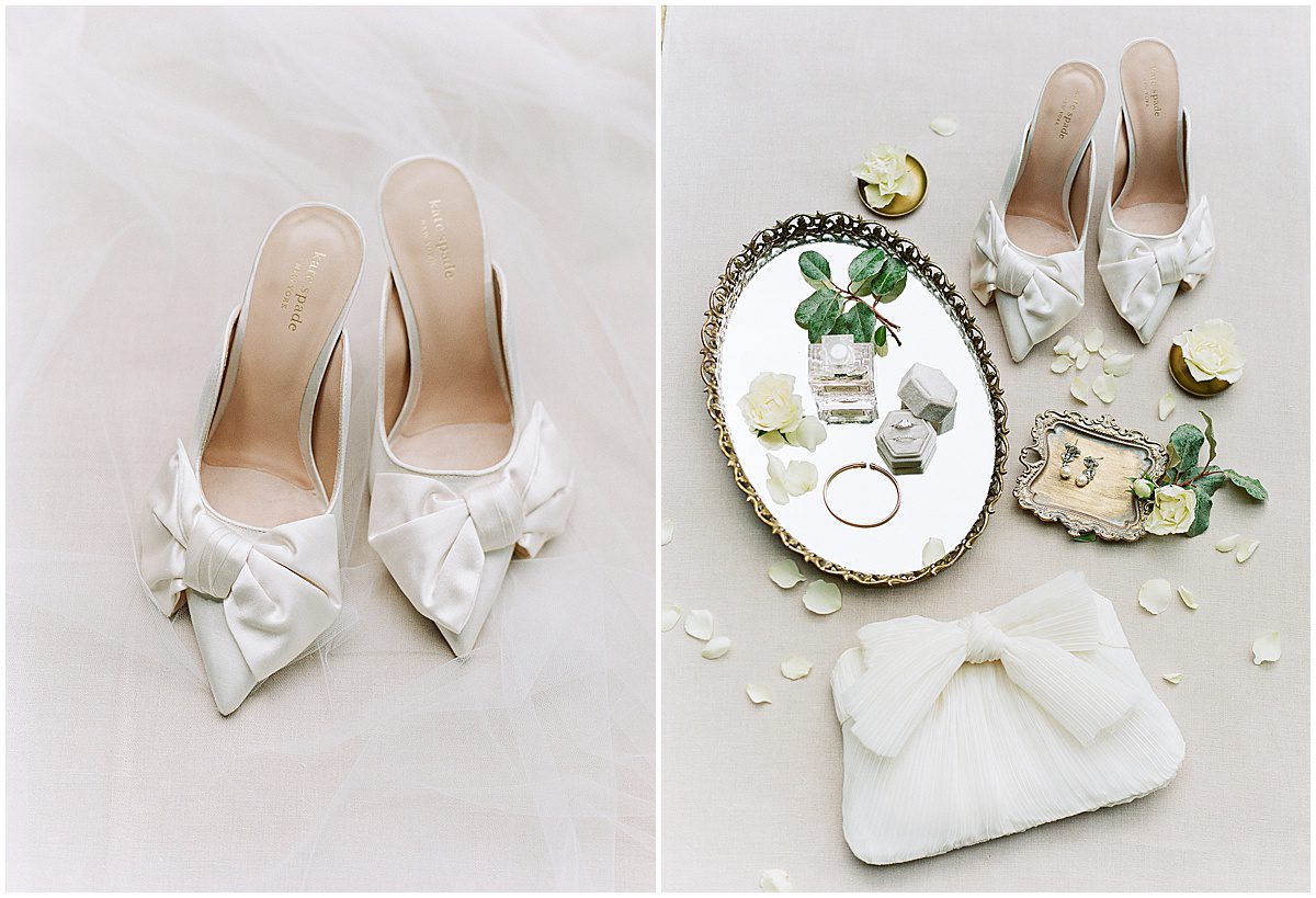 Bridal Details of Shoes Purse Rings Perfume Photos